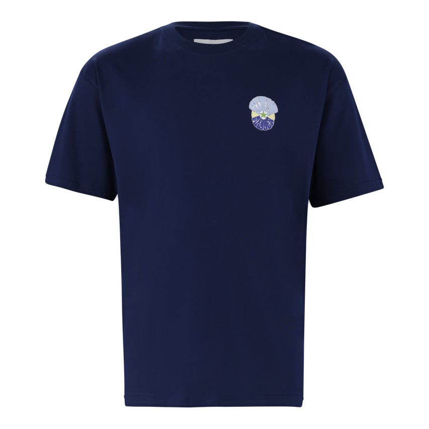 QUINCY NAVY CREW NECK T-SHIRT