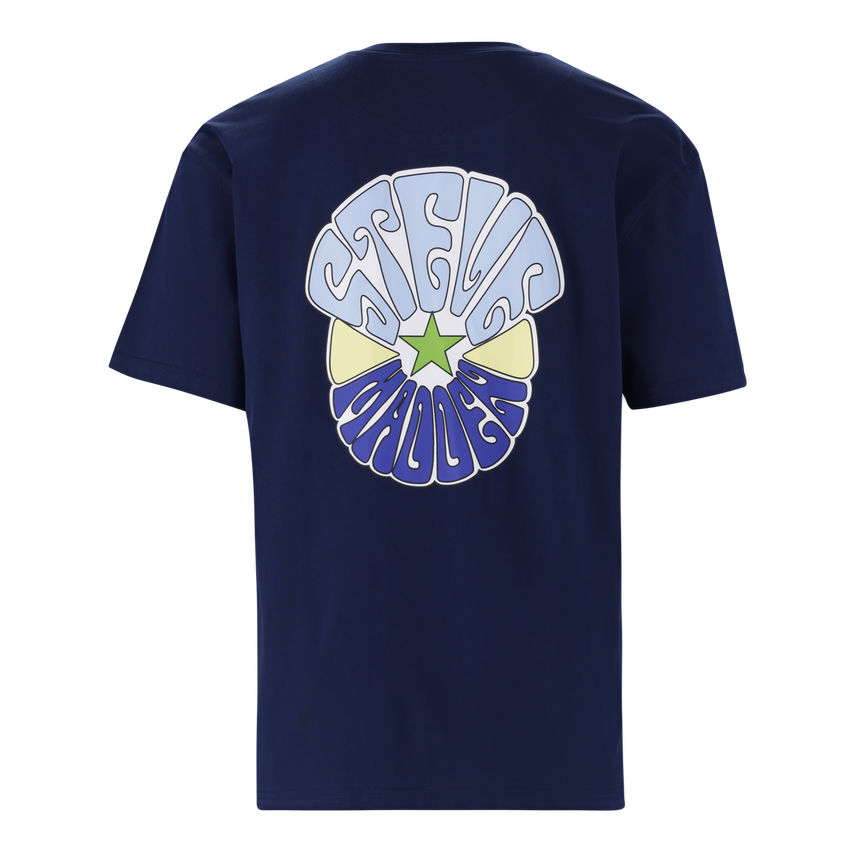 QUINCY NAVY CREW NECK T-SHIRT