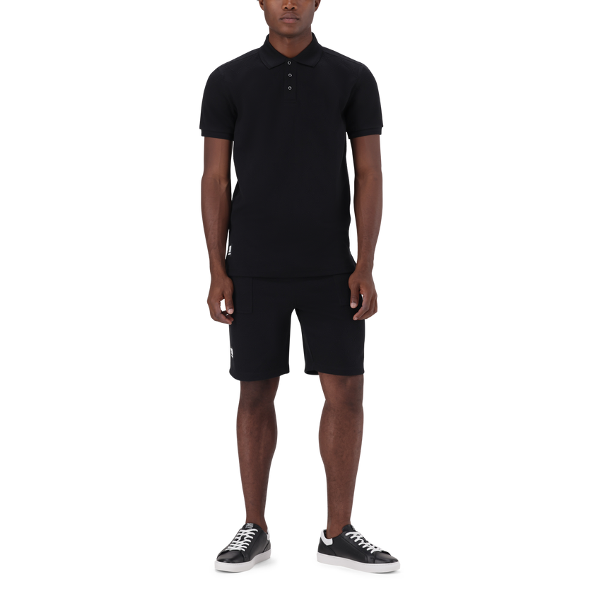PAUL BLACK JACQUARD EMBOSSED GOLFER - view 3