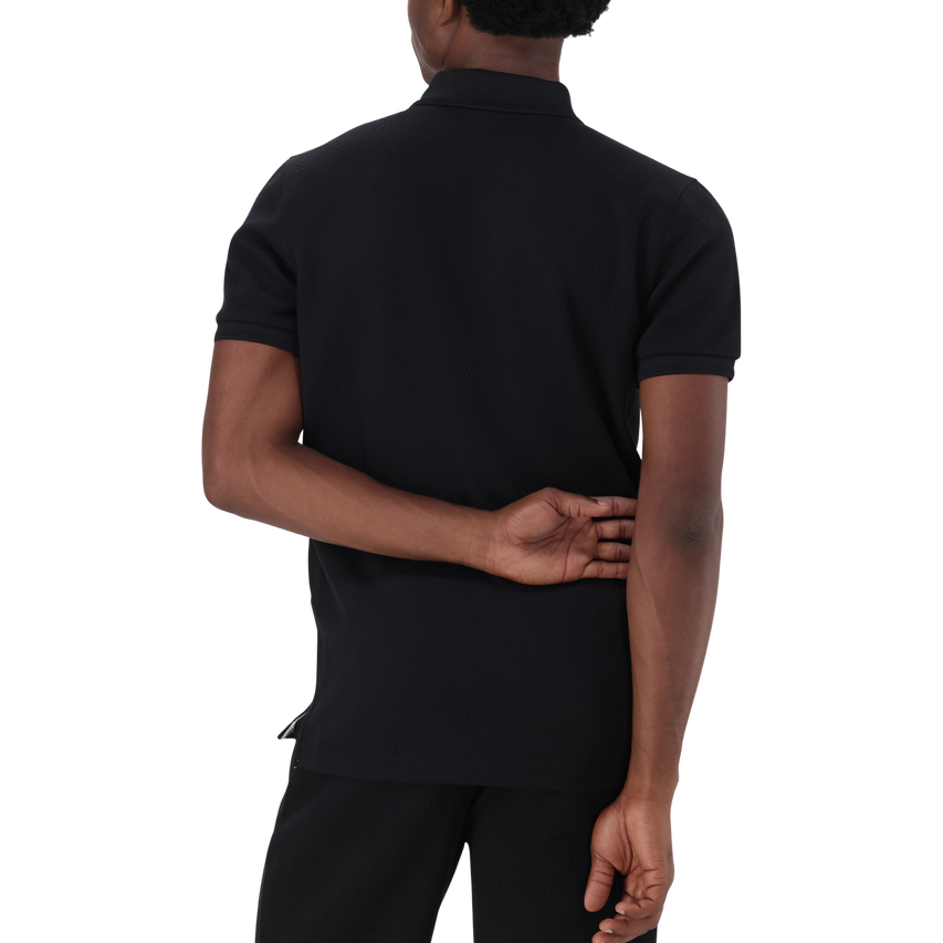 PAUL BLACK JACQUARD EMBOSSED GOLFER - view 8