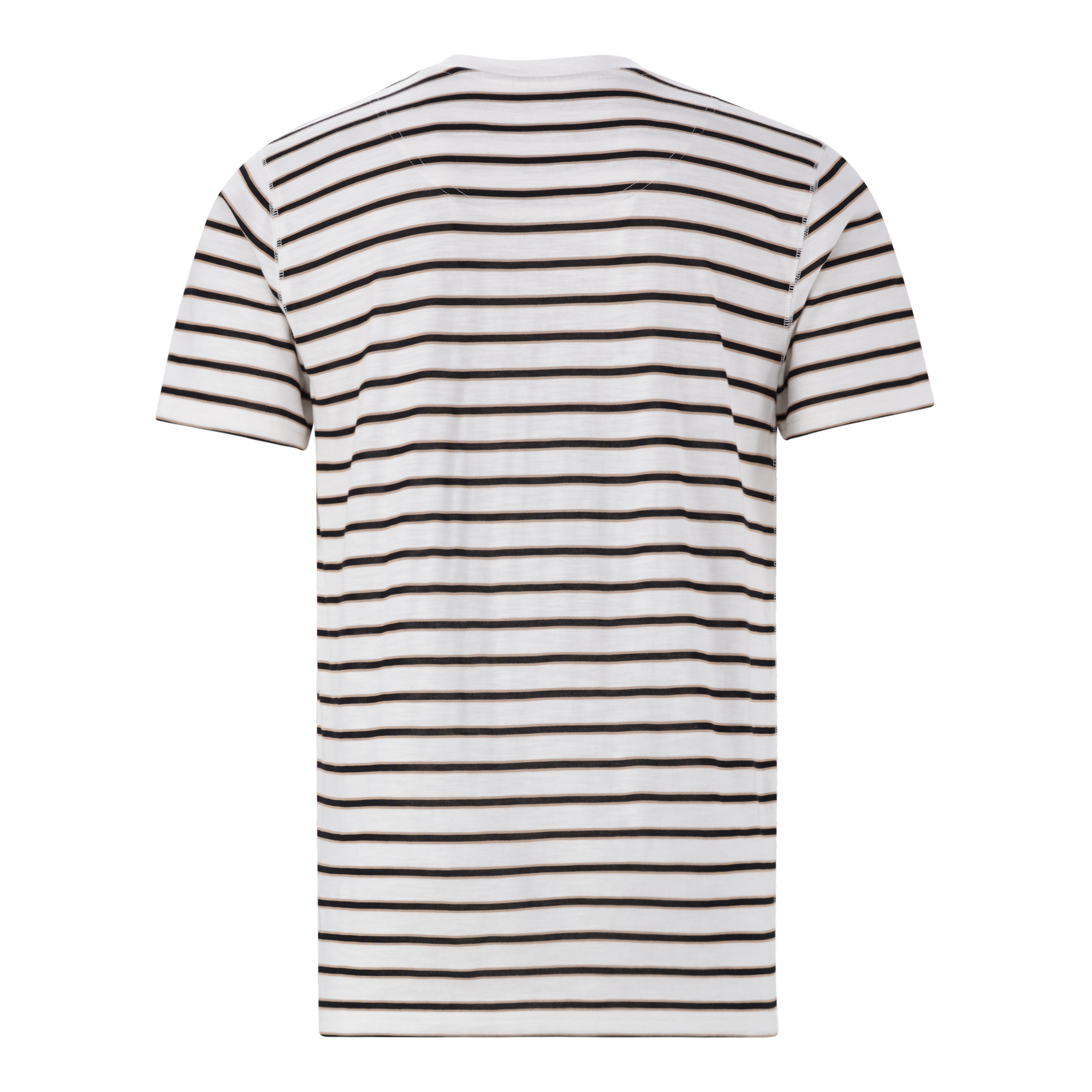 SCOTT MULTI STRIPE CREW NECK T-SHIRT