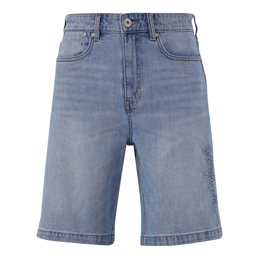 DEAN MID BLUE DENIM JORT