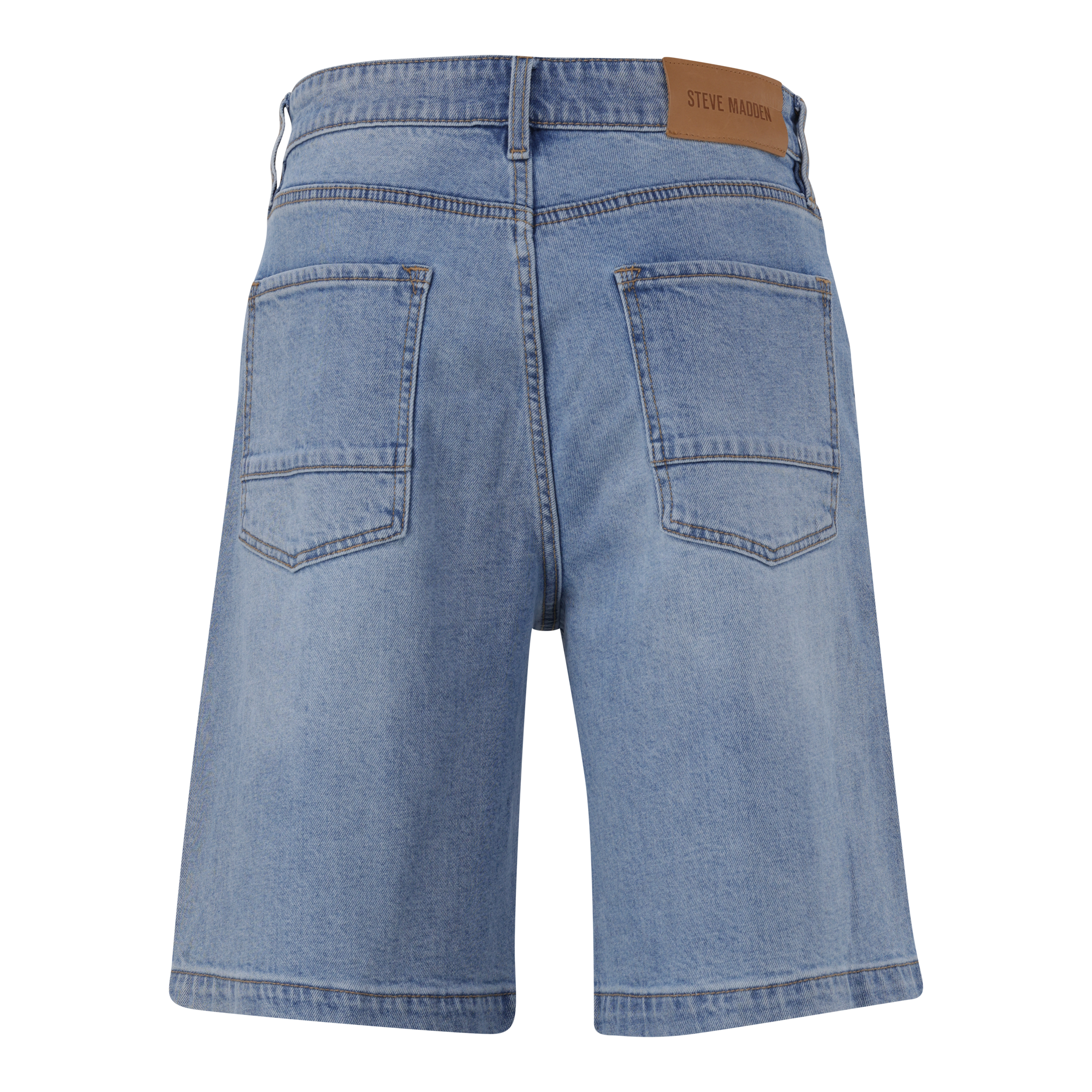 DEAN MID BLUE DENIM JORT