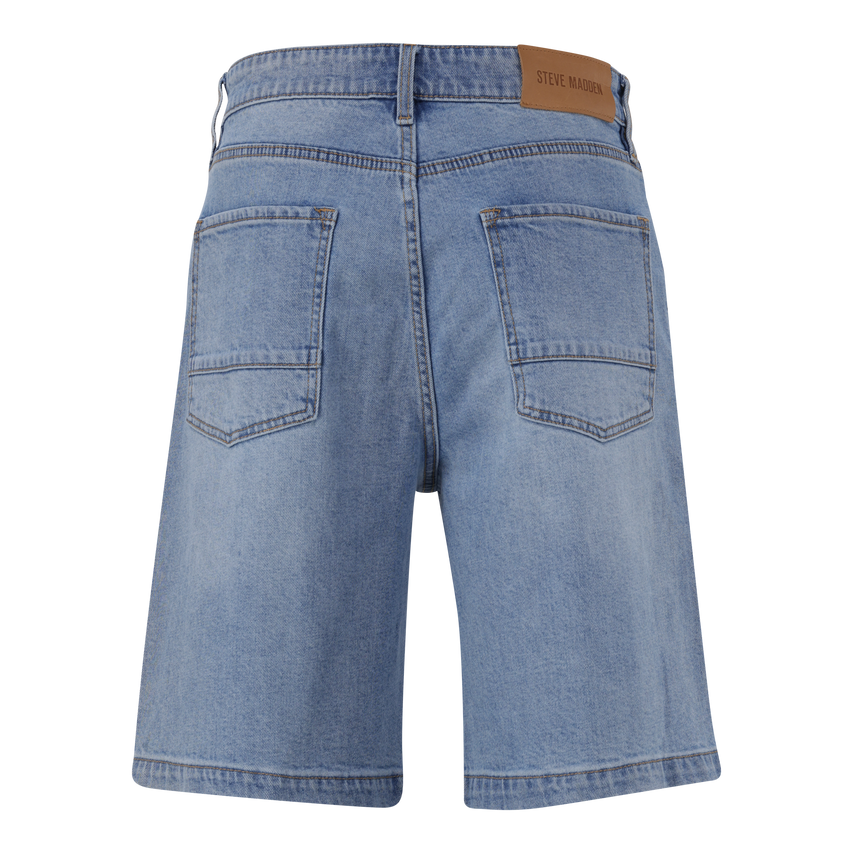DEAN MID BLUE DENIM JORT