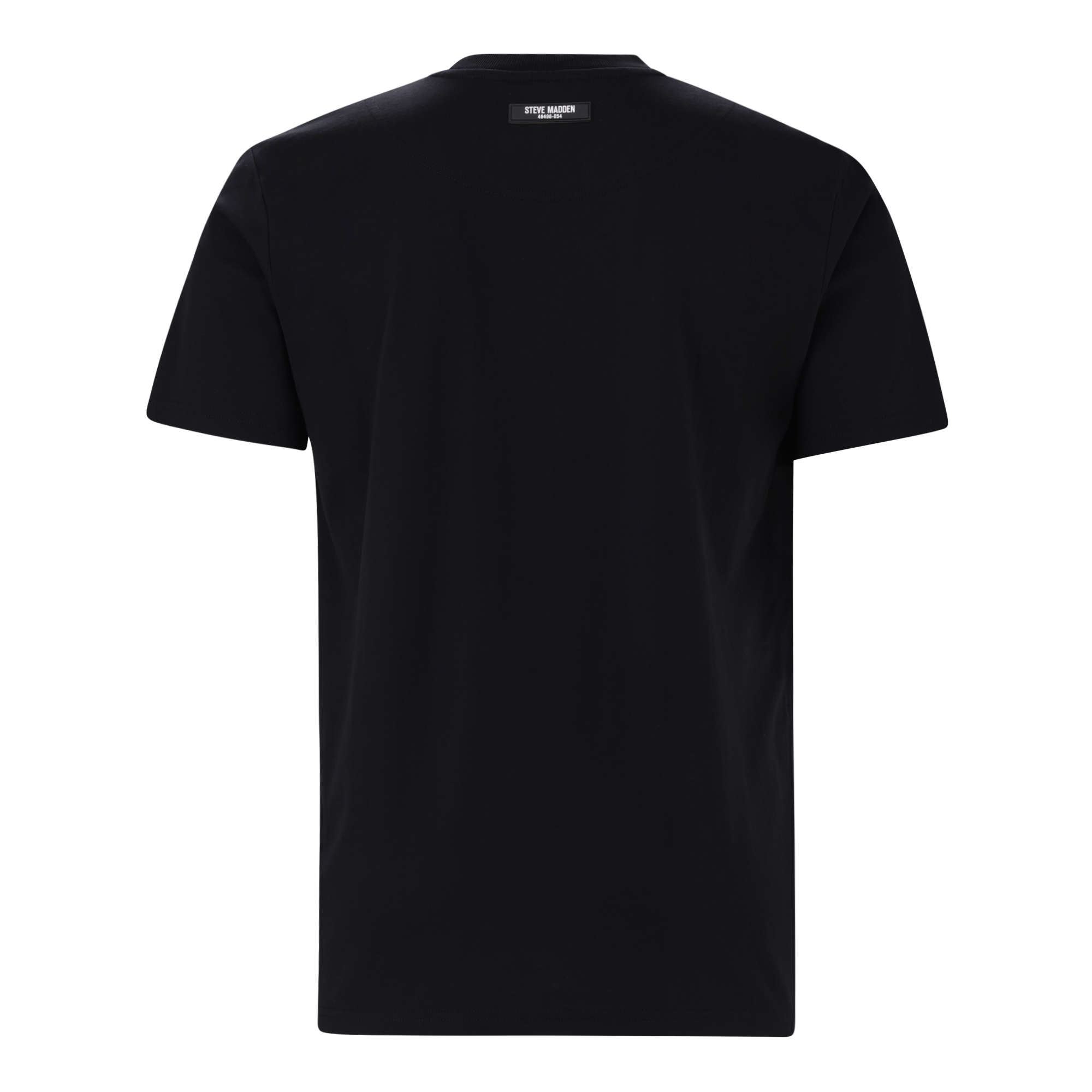 JAX BLACK CREW NECK LOGO T-SHIRT