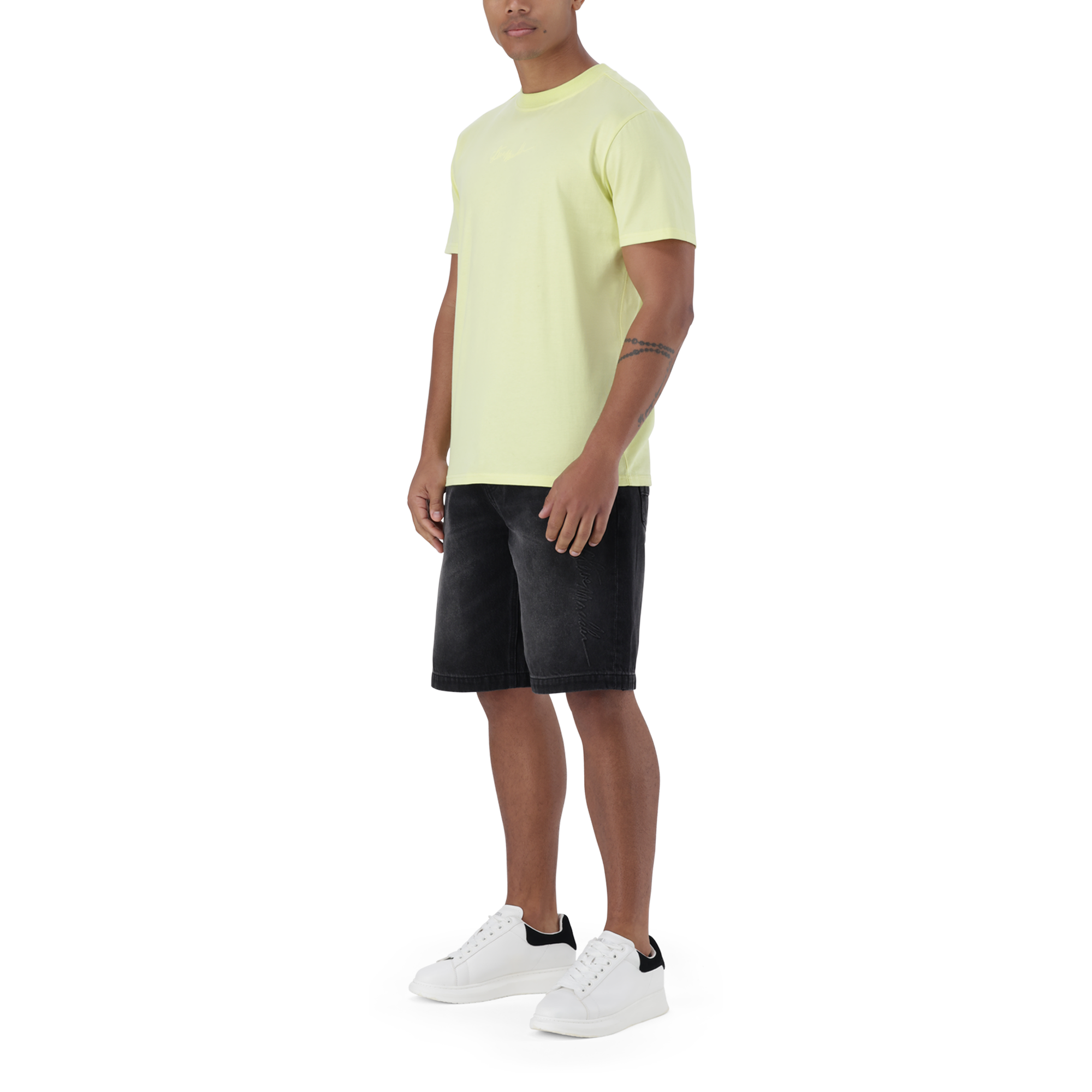 JAX LEMON CREW NECK LOGO T-SHIRT