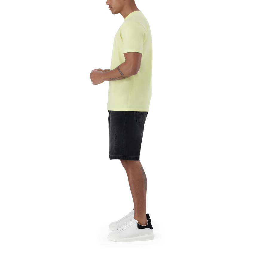 JAX LEMON CREW NECK LOGO T-SHIRT