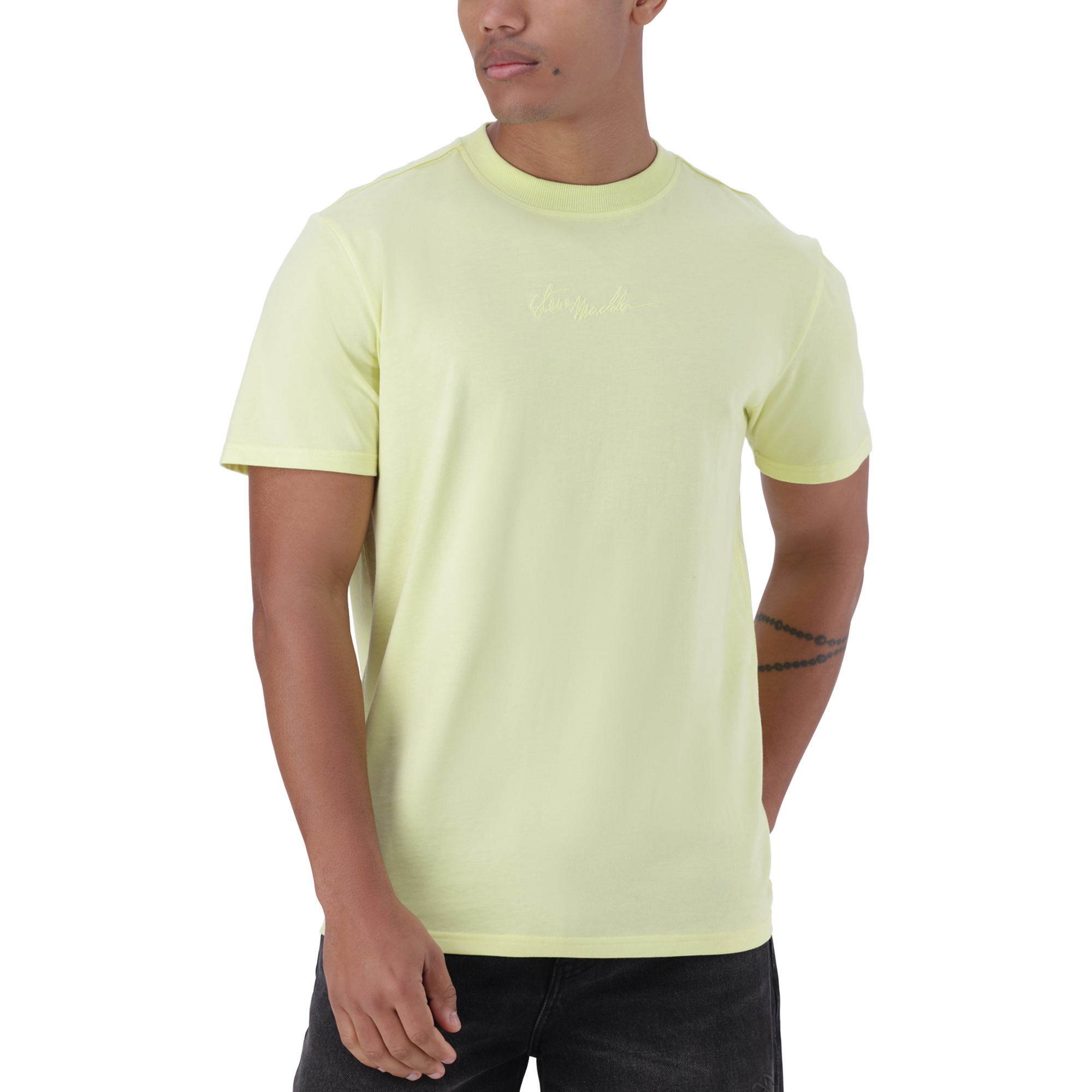 JAX LEMON CREW NECK LOGO T-SHIRT