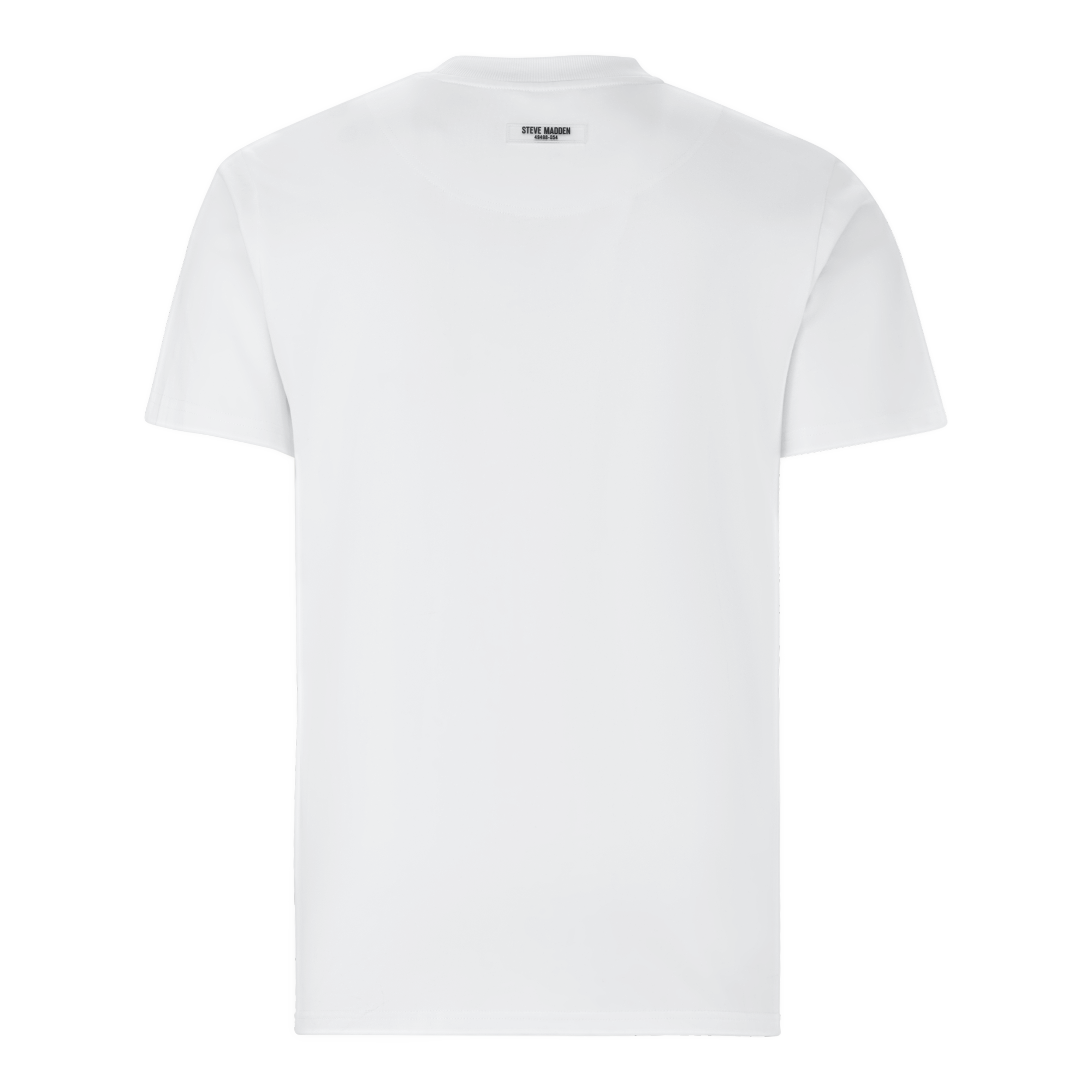 JAX OFF WHITE CREW NECK LOGO T-SHIRT