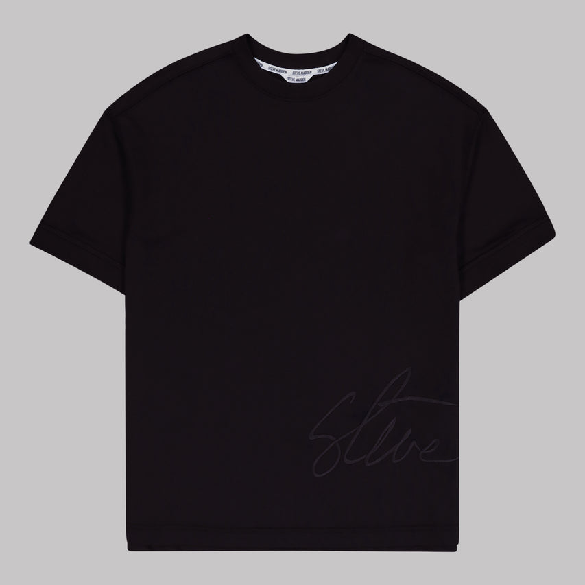 RUSH BLACK CREW NECK T-SHIRT - view 6