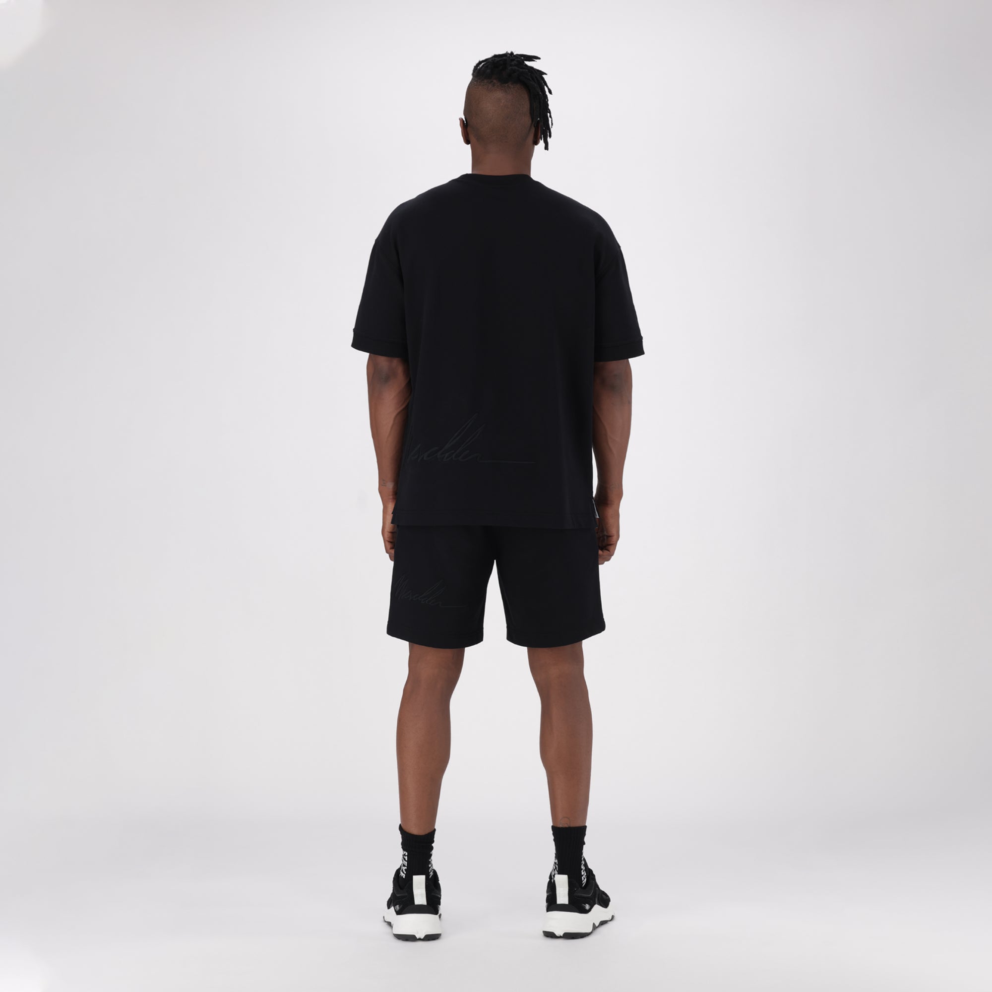 RUSH BLACK CREW NECK T-SHIRT - view 3