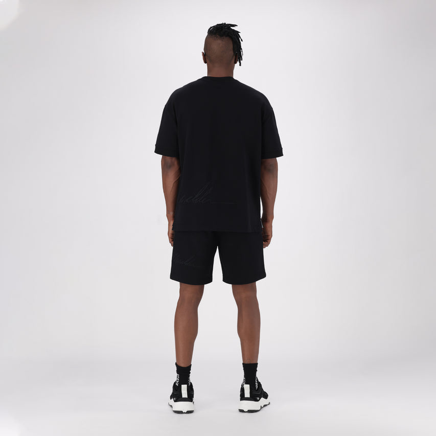 RUSH BLACK CREW NECK T-SHIRT - view 3