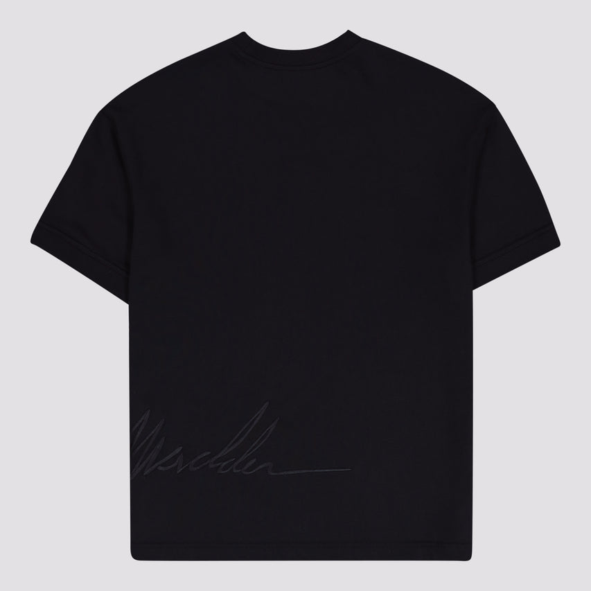 RUSH BLACK CREW NECK T-SHIRT - view 7