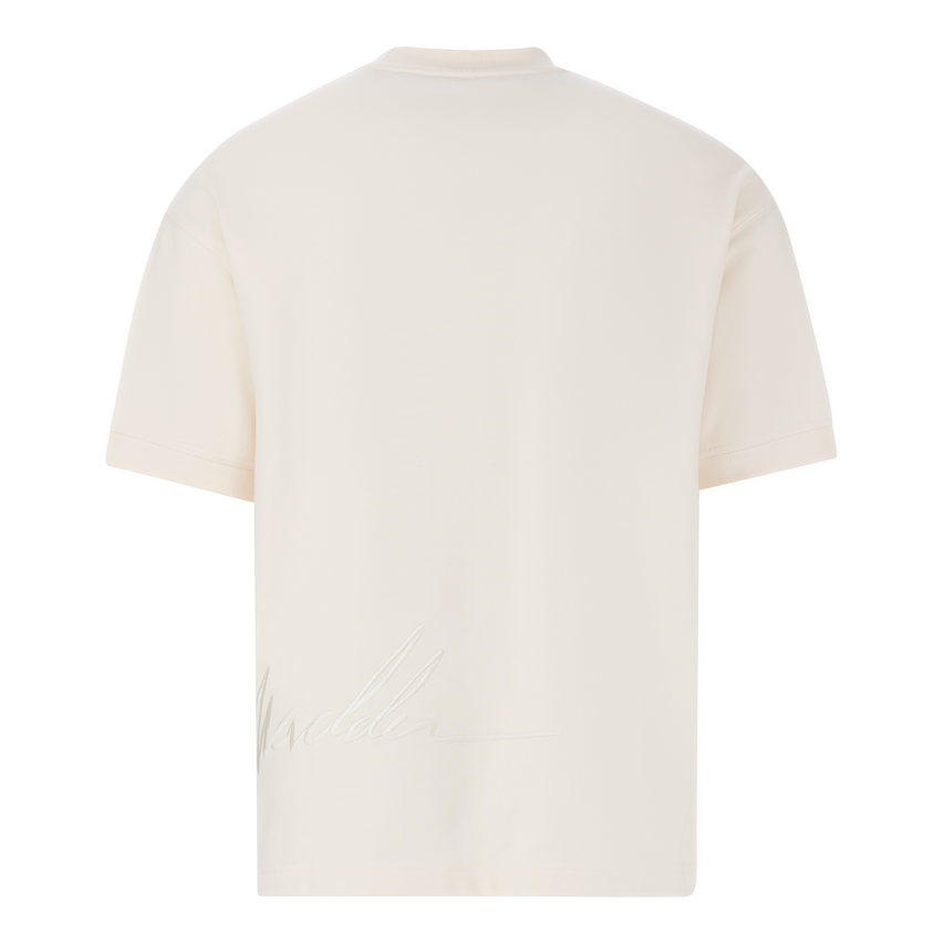 RUSH ECRU CREW NECK T-SHIRT