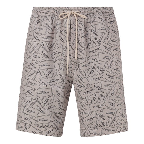 LEWIS KHAKI PRINTED SHORTS – Steve Madden South Africa