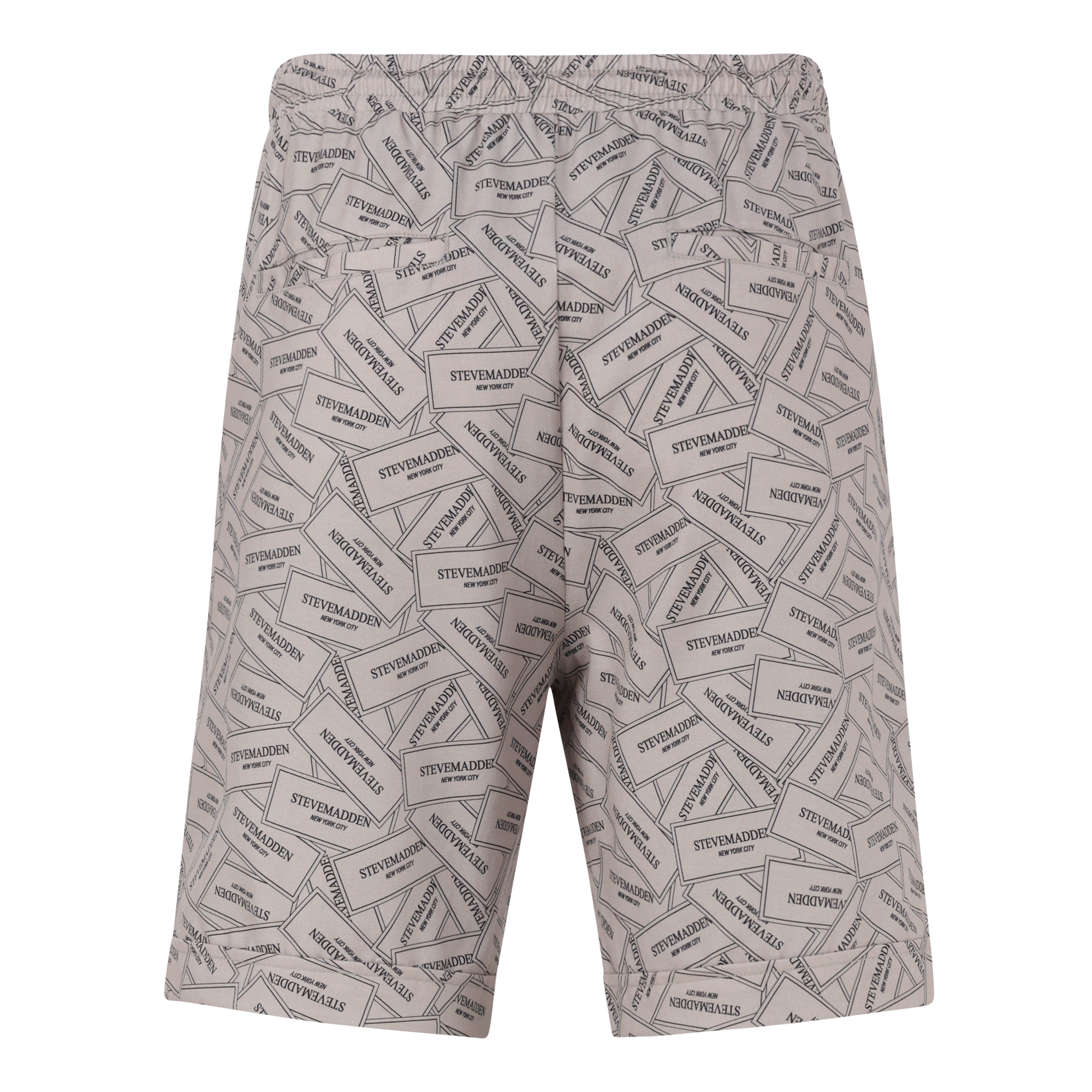 LEWIS KHAKI PRINTED SHORTS - view 8