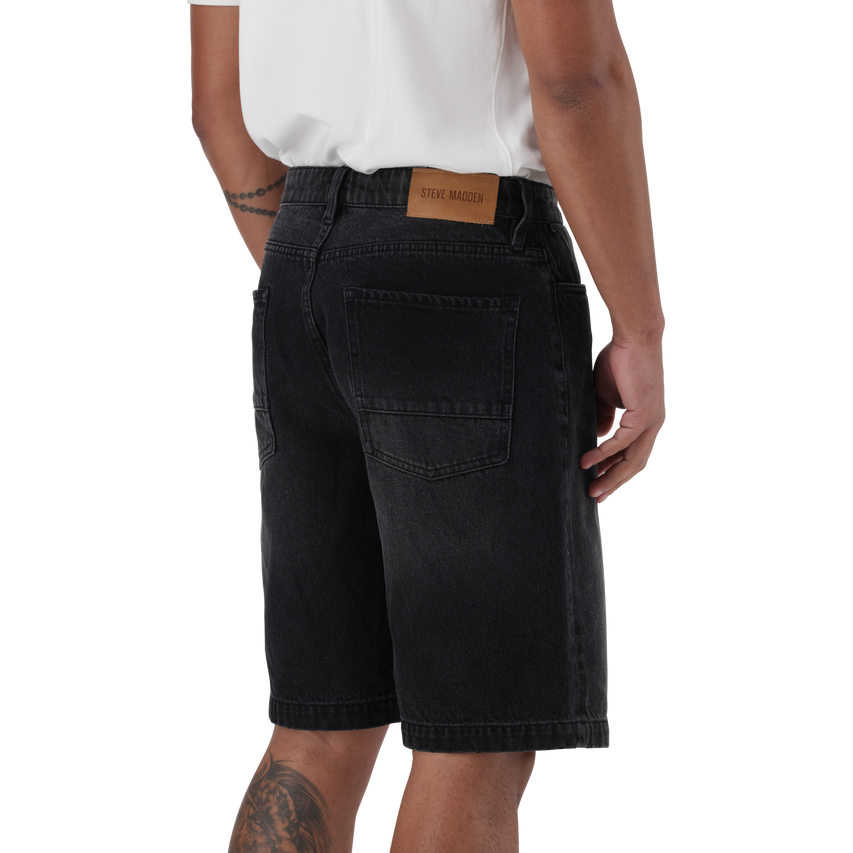 DEAN BLACK DENIM JORT