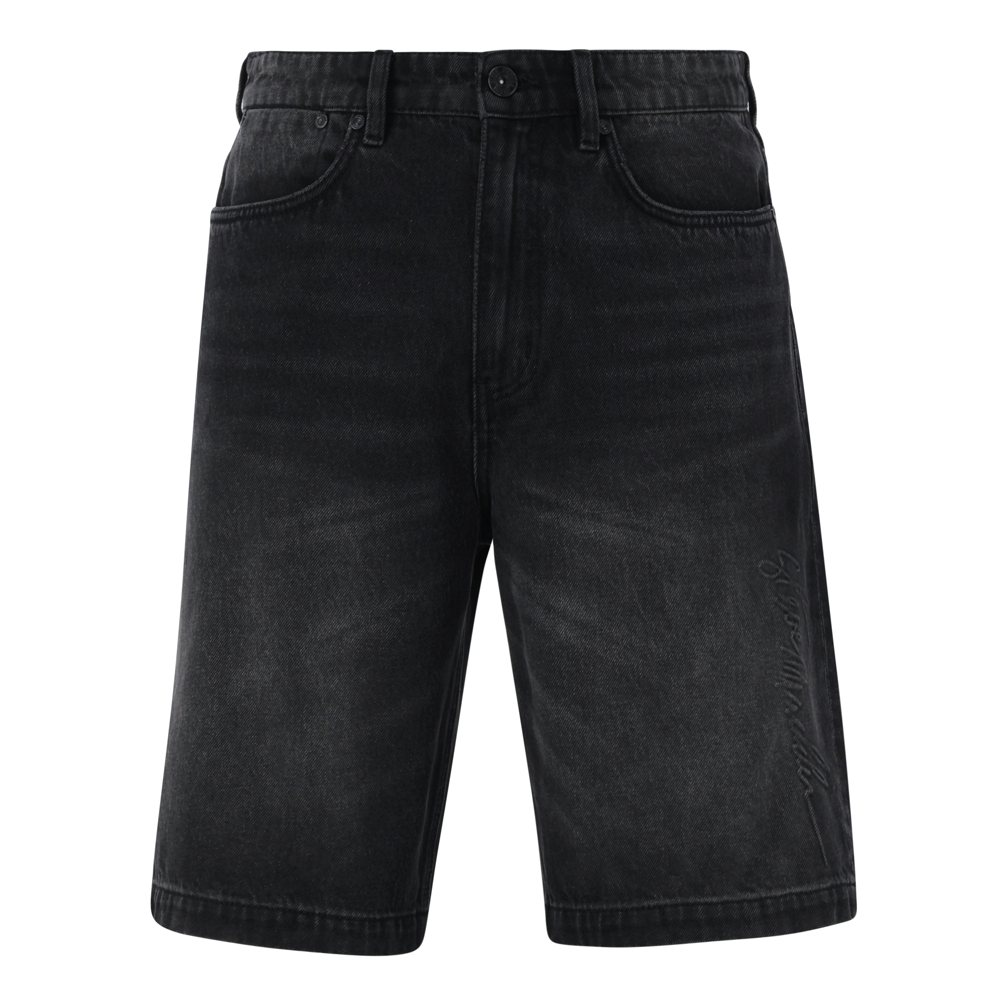 DEAN BLACK DENIM JORT