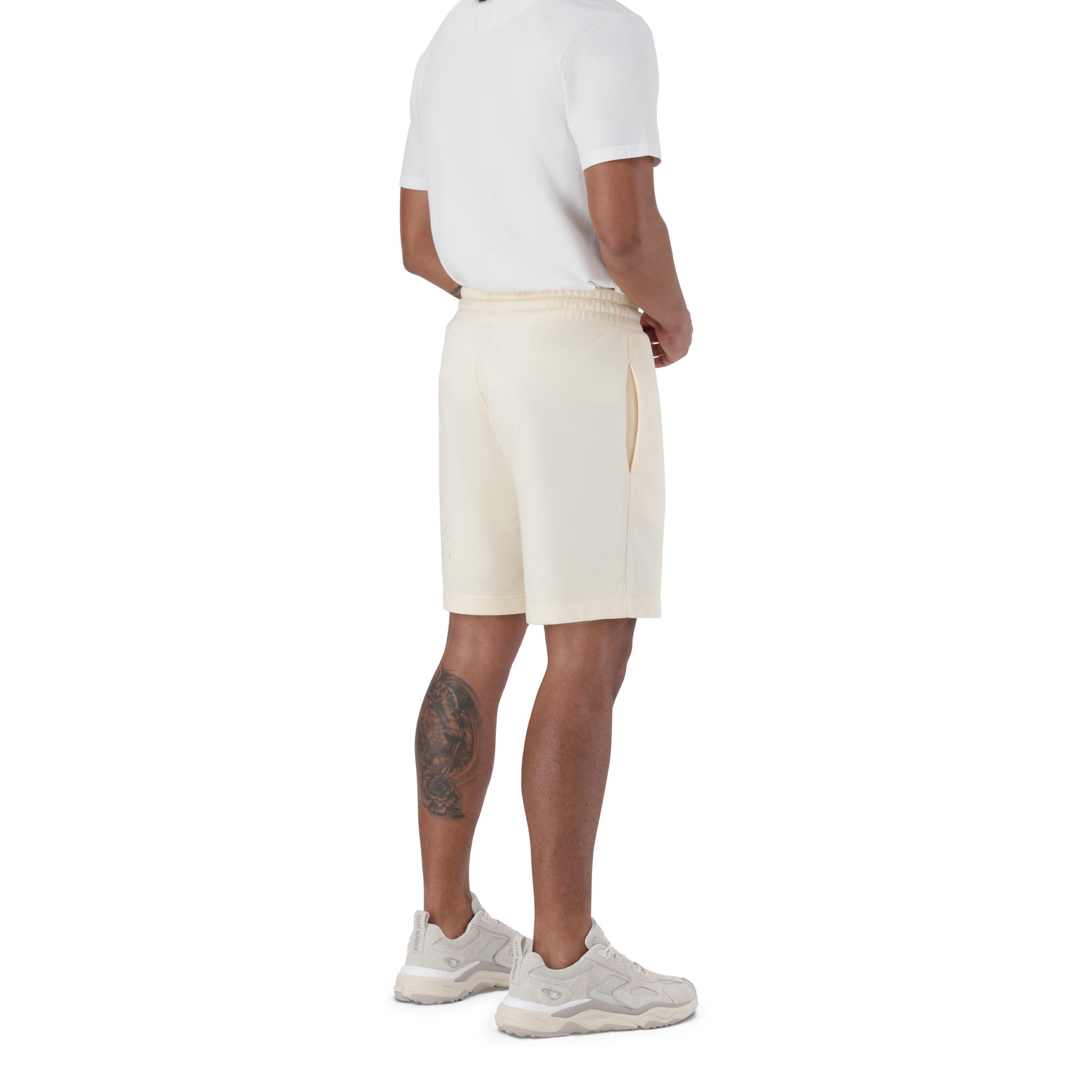 TOFE ECRU JOGGER SHORTS