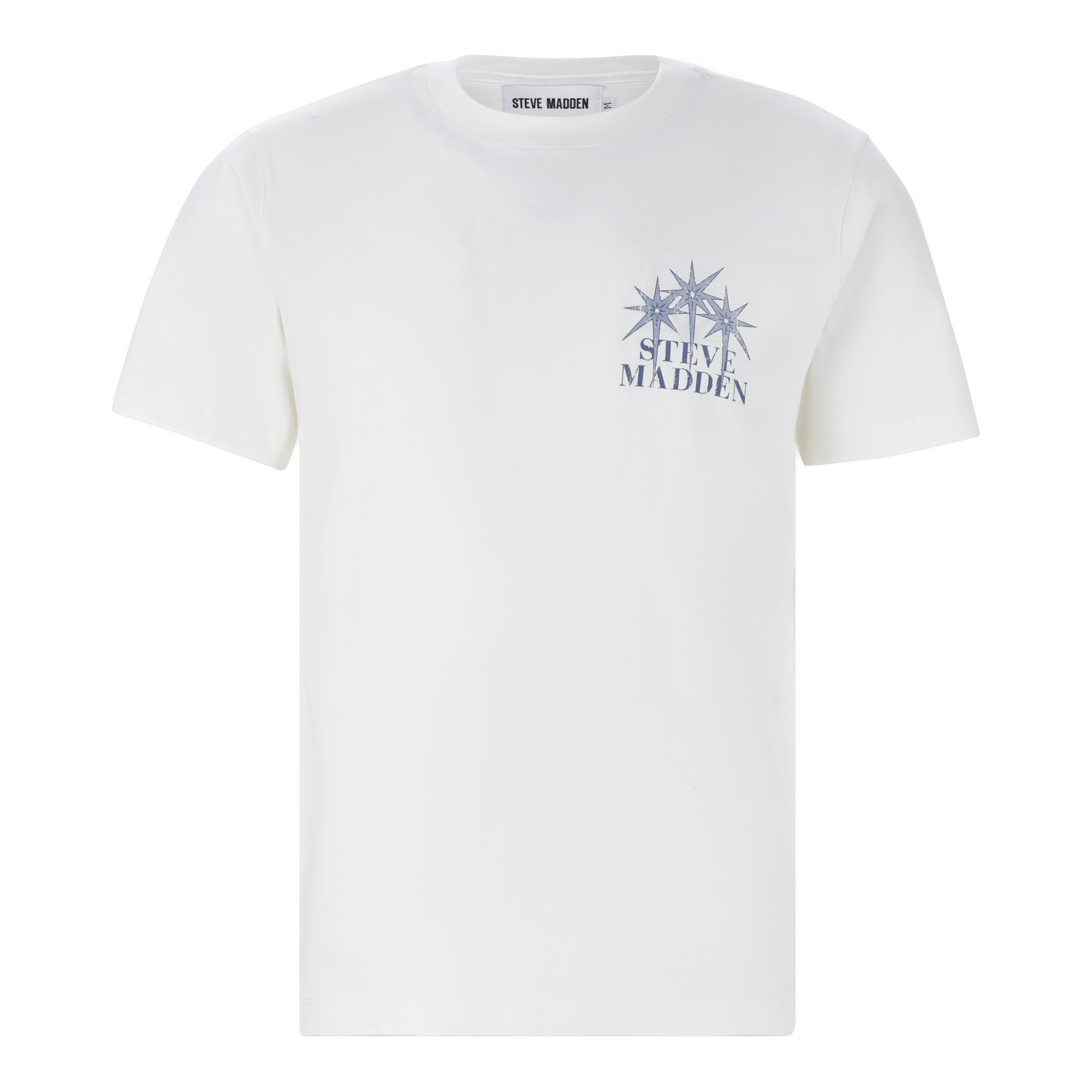 NIZ CREAM CREW NECK T-SHIRT