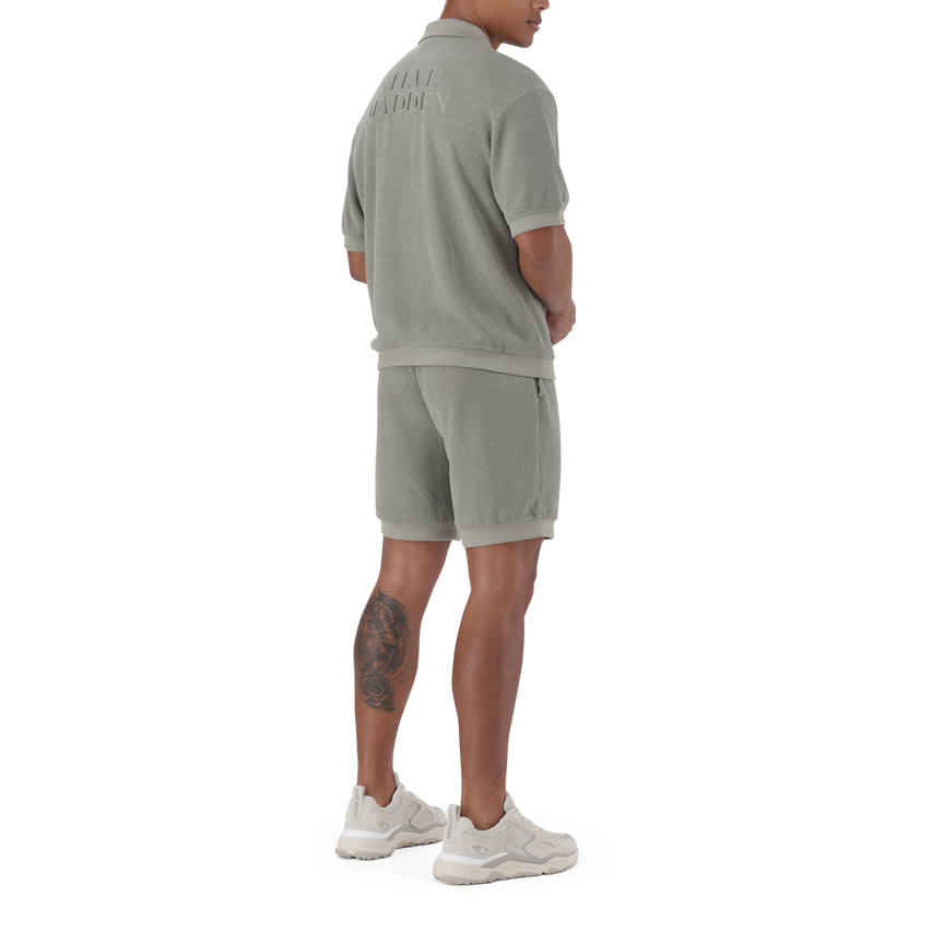 CASSIAN SAGE CROCHET SHIRT