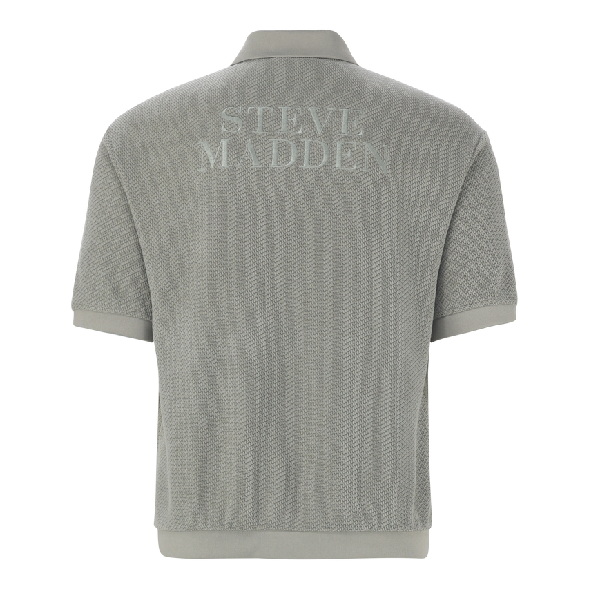 CASSIAN SAGE CROCHET SHIRT