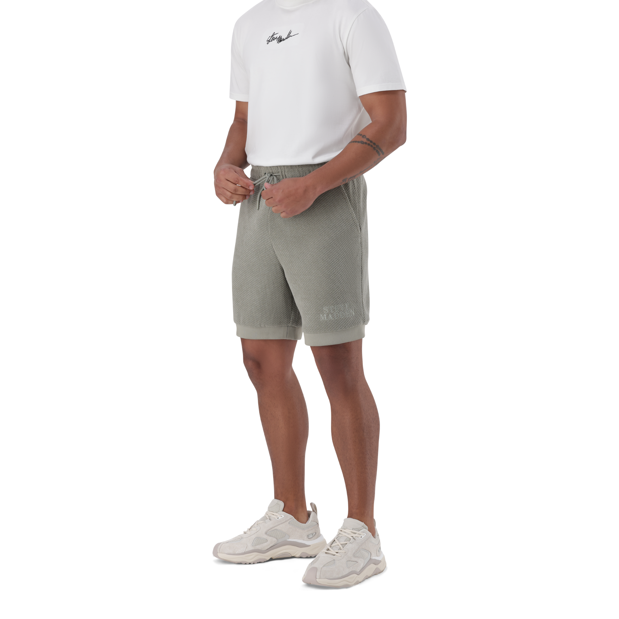 HARVEY SAGE CROCHET SHORTS