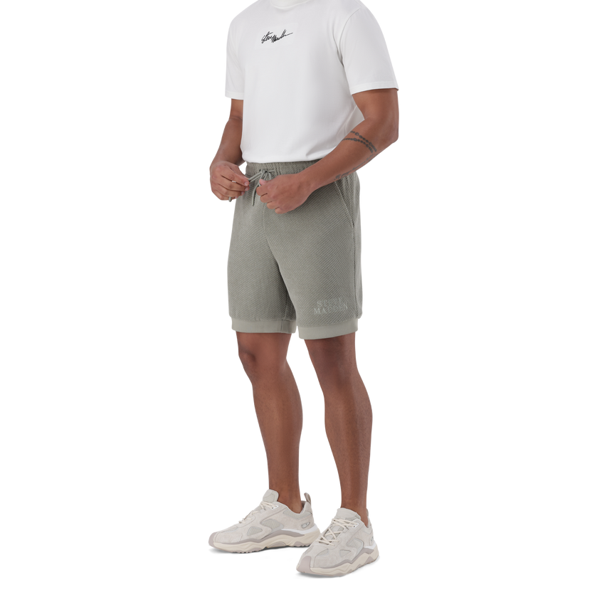 HARVEY SAGE CROCHET SHORTS