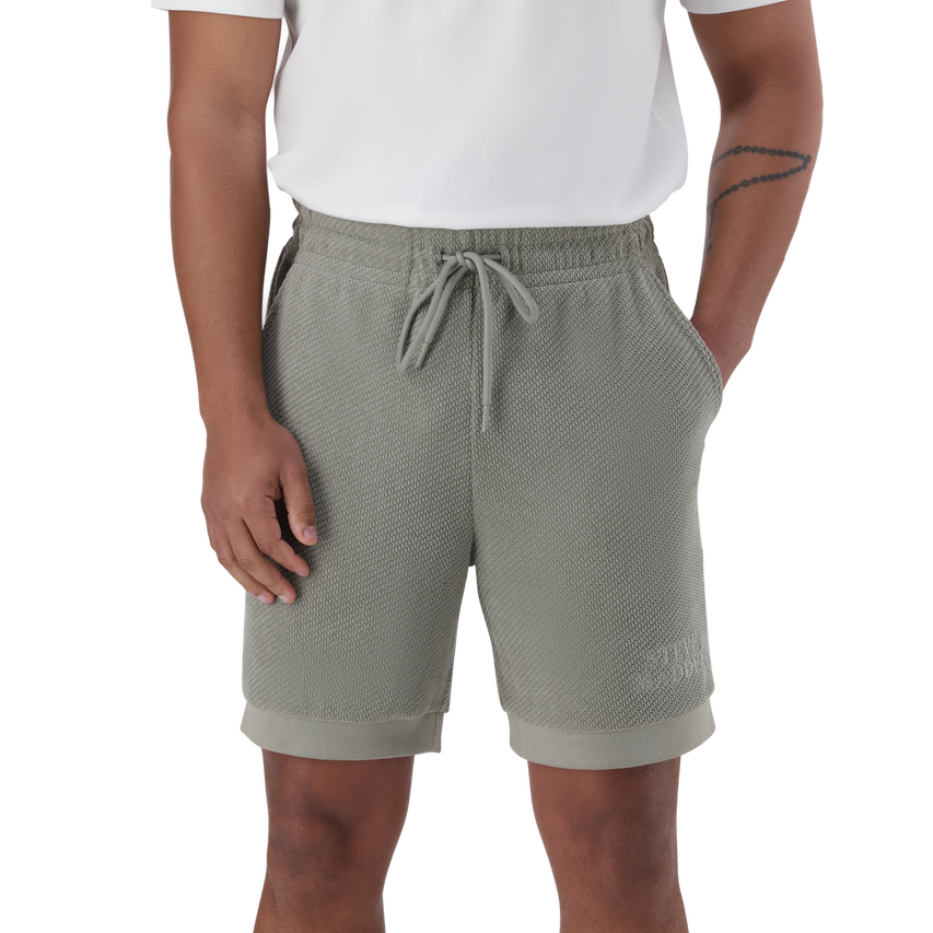 HARVEY SAGE CROCHET SHORTS