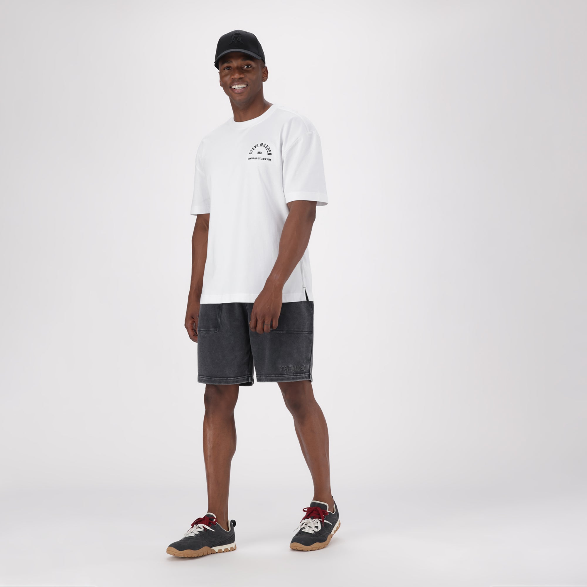 RAYNE WHITE CREW NECK T-SHIRT - view 3