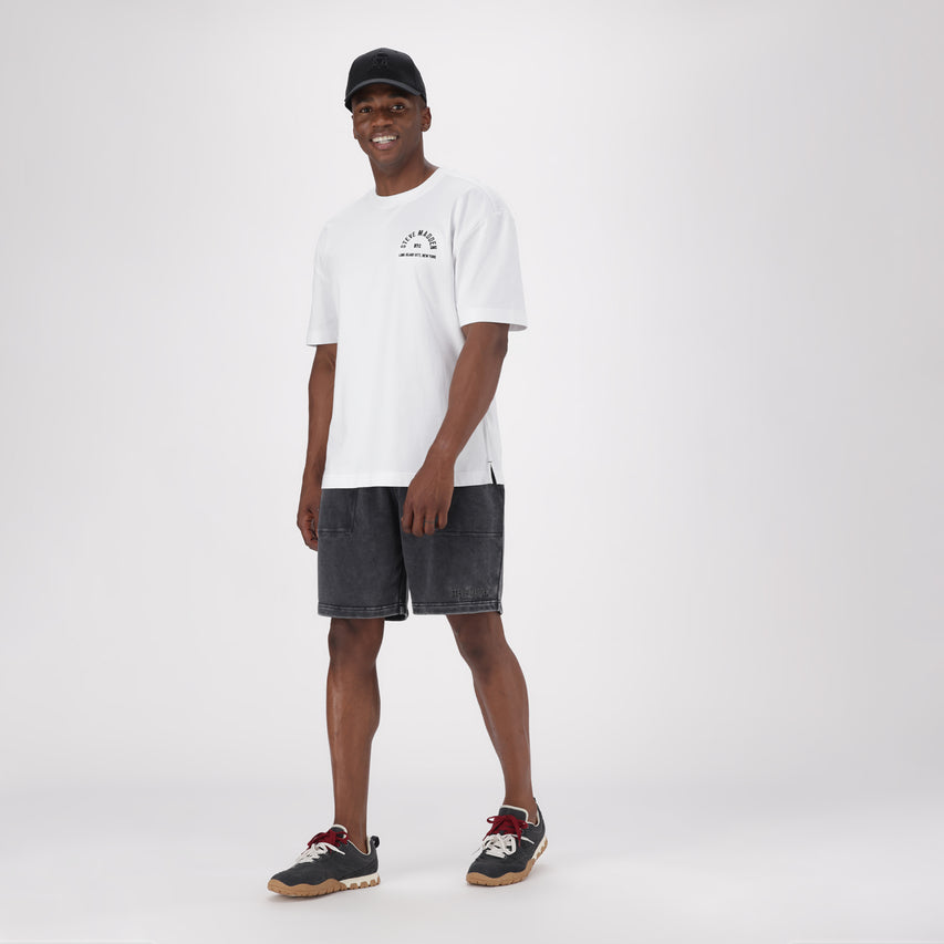 RAYNE WHITE CREW NECK T-SHIRT - view 3