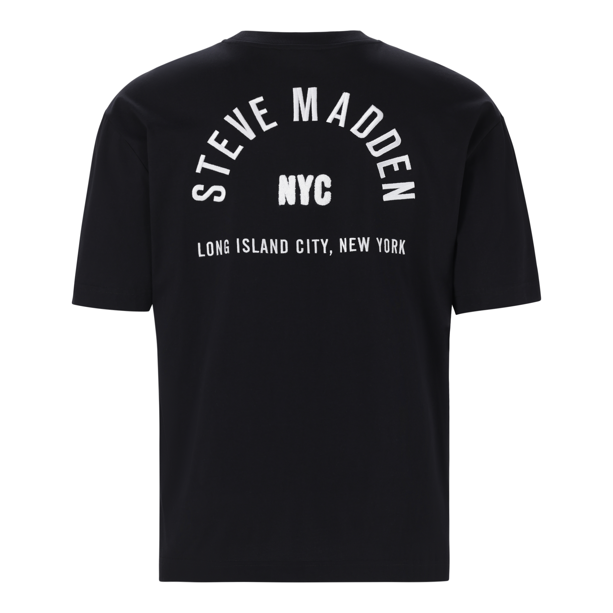 RAYNE BLACK CREW NECK T-SHIRT