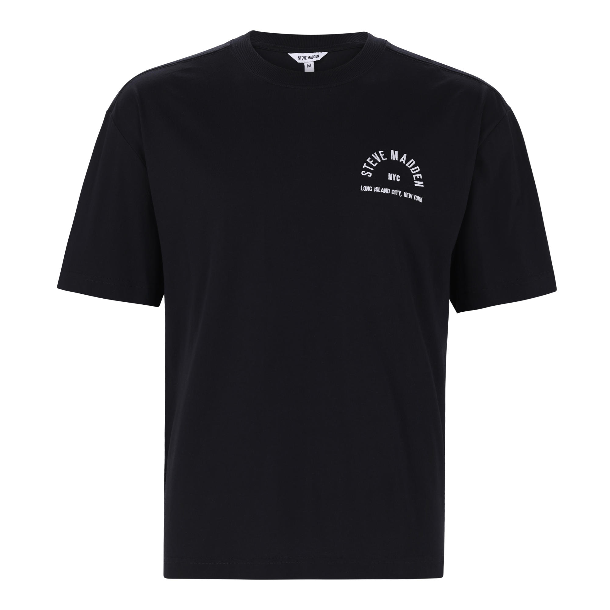 RAYNE BLACK CREW NECK T-SHIRT