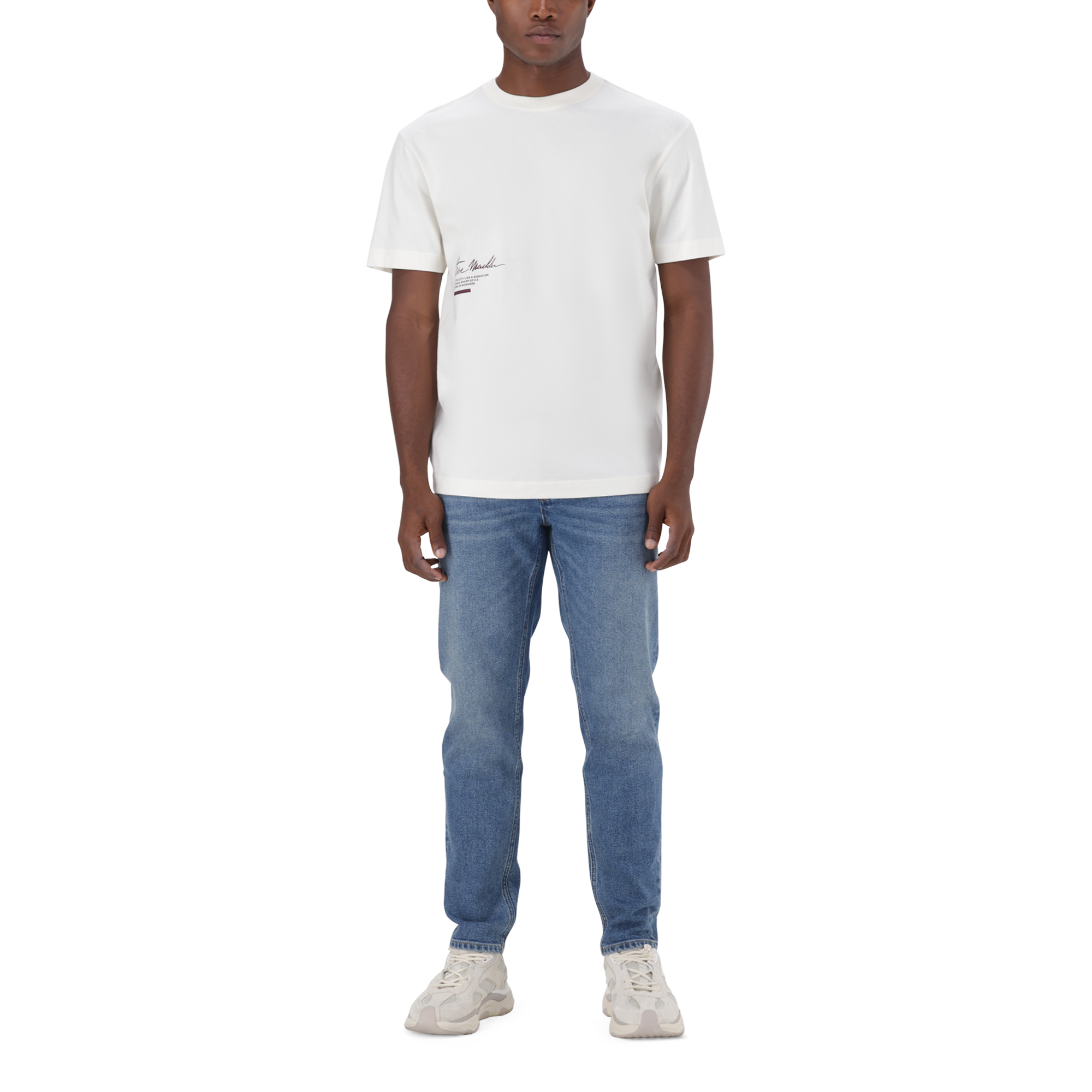 WYATT CREAM BOXY T-SHIRT - view 5