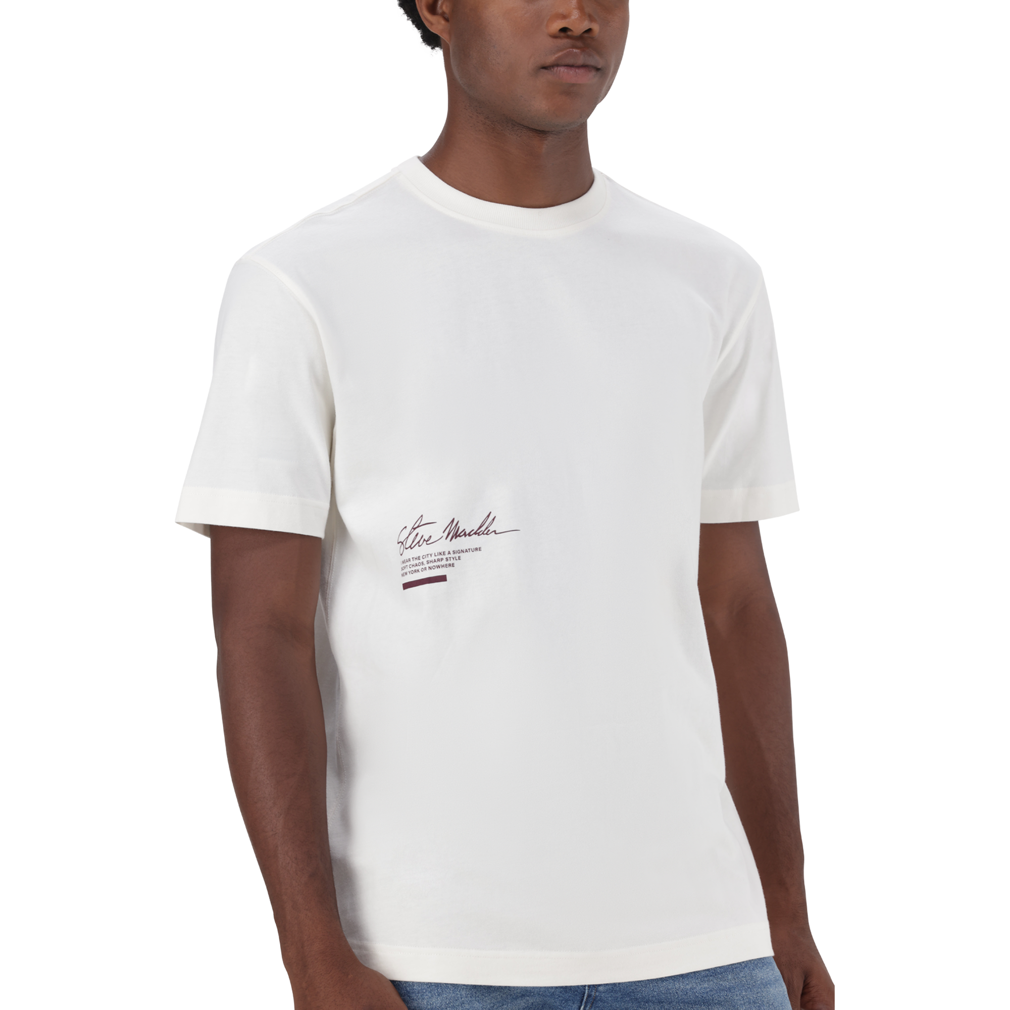 WYATT CREAM BOXY T-SHIRT - view 3