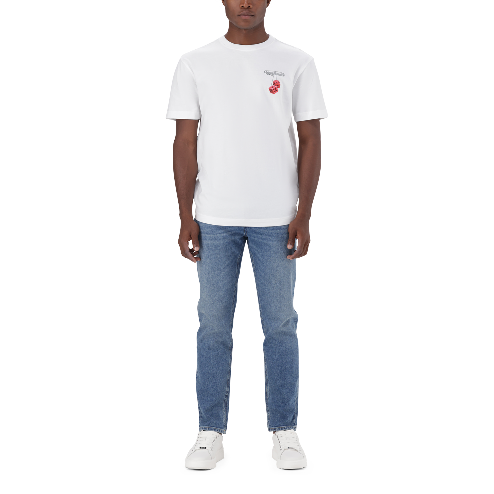 AUSTIN WHITE BOXY T-SHIRT - view 4