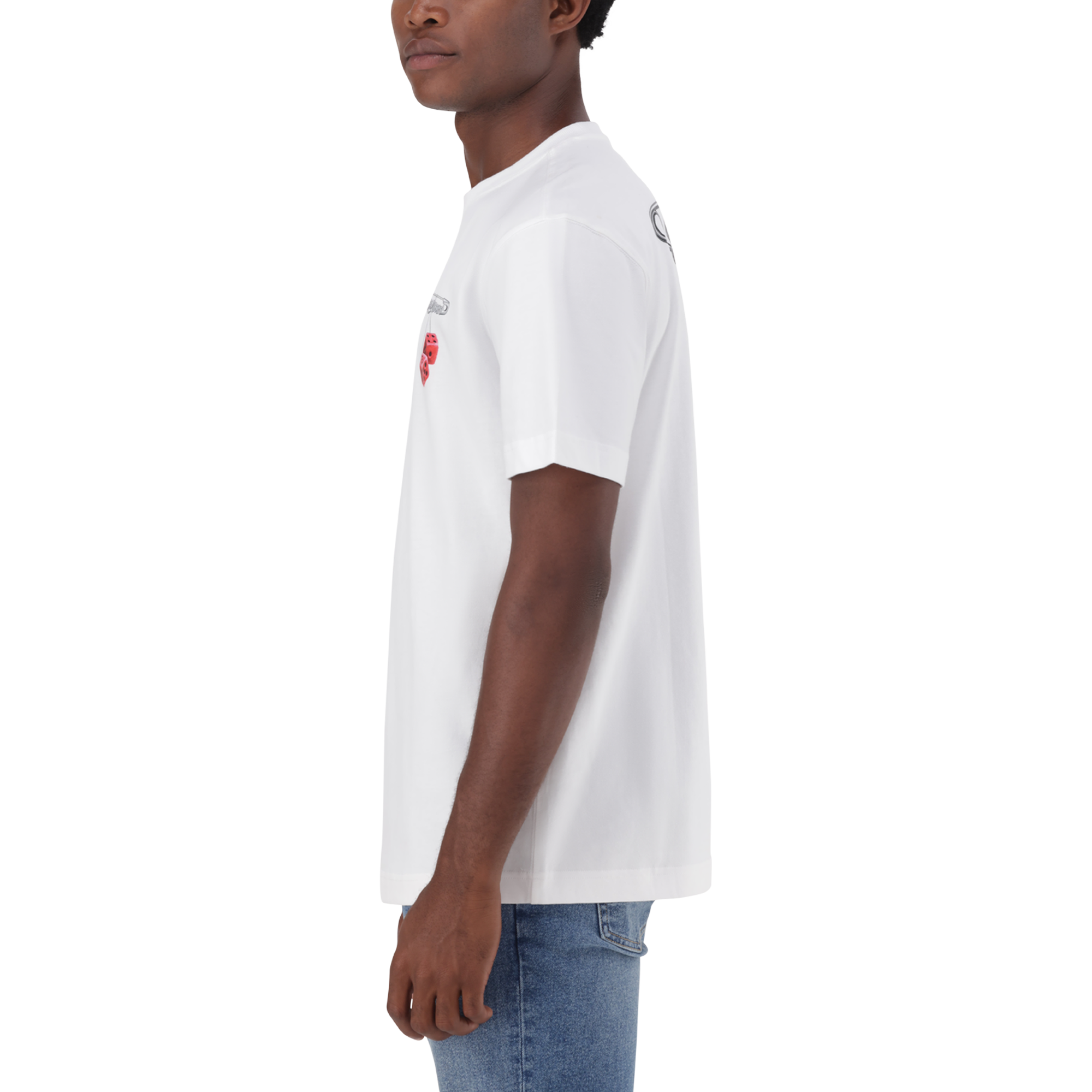 AUSTIN WHITE BOXY T-SHIRT - view 6