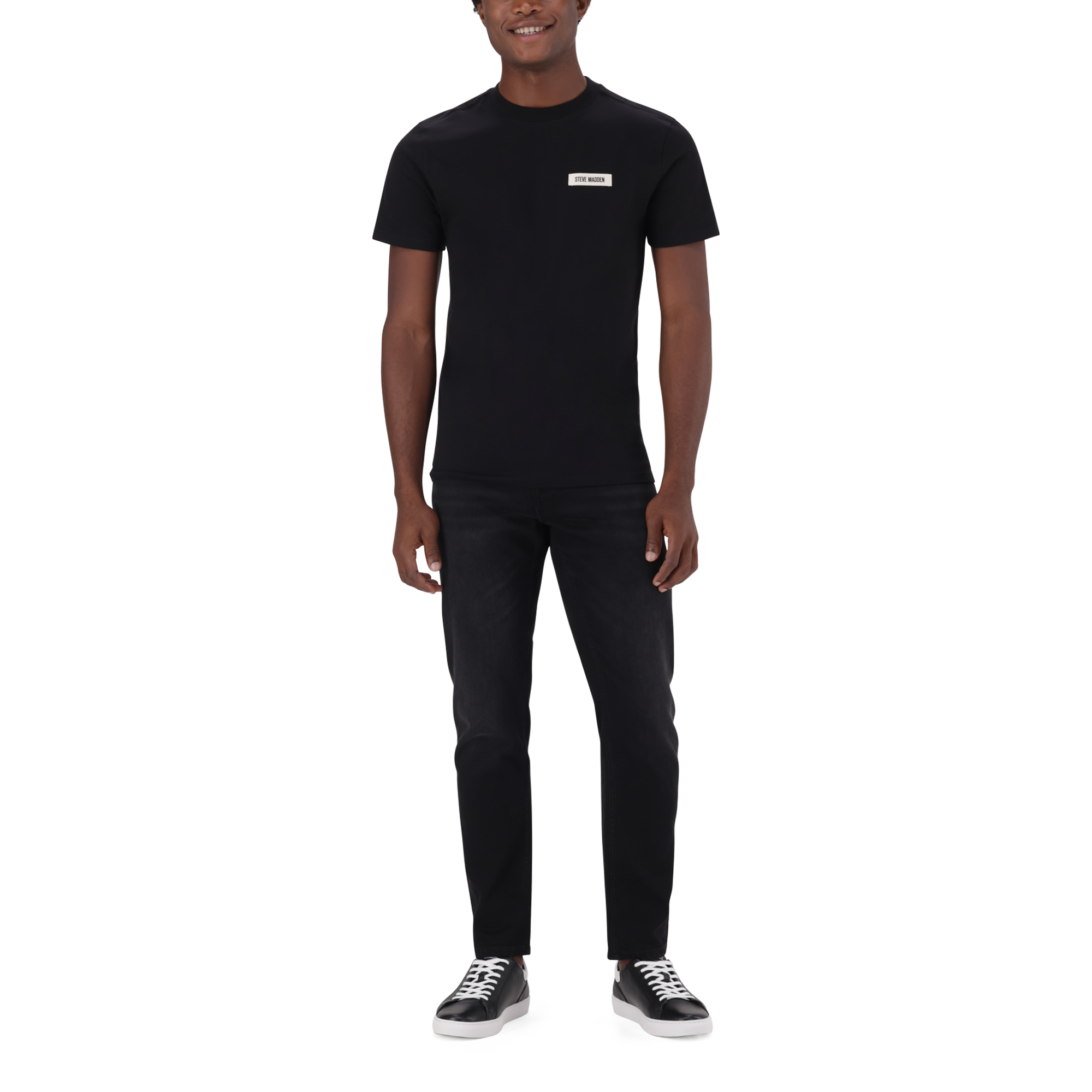 JENS BLACK REGULAR T-SHIRT - view 3