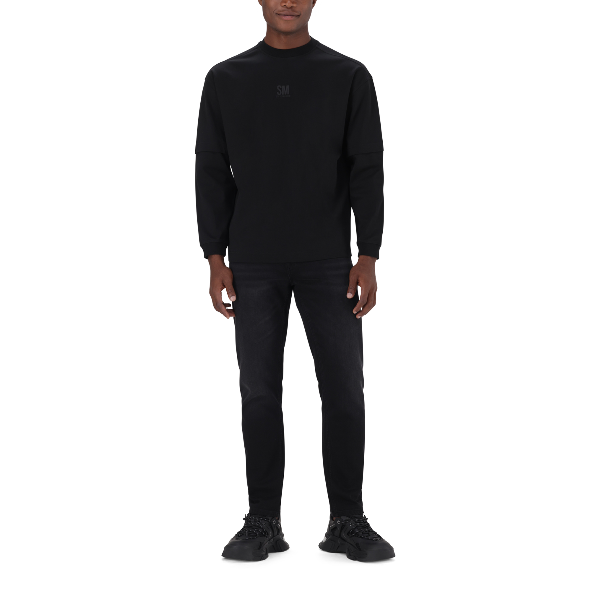 LOKI BLACK LONGSLEEVE T-SHIRT - view 3