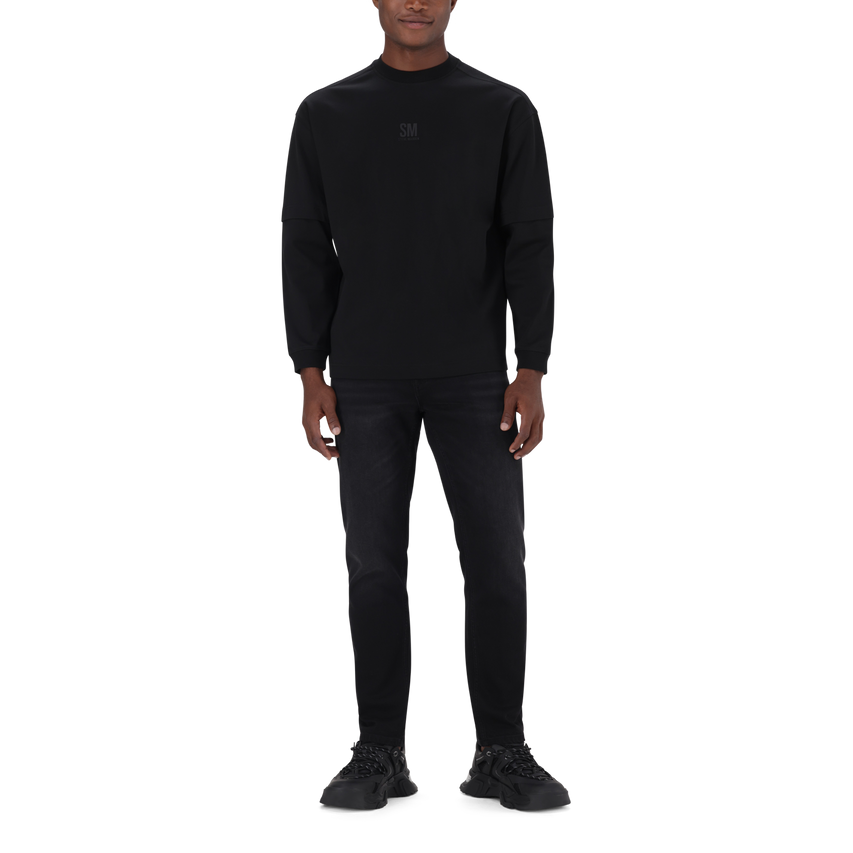 LOKI BLACK LONGSLEEVE T-SHIRT - view 3