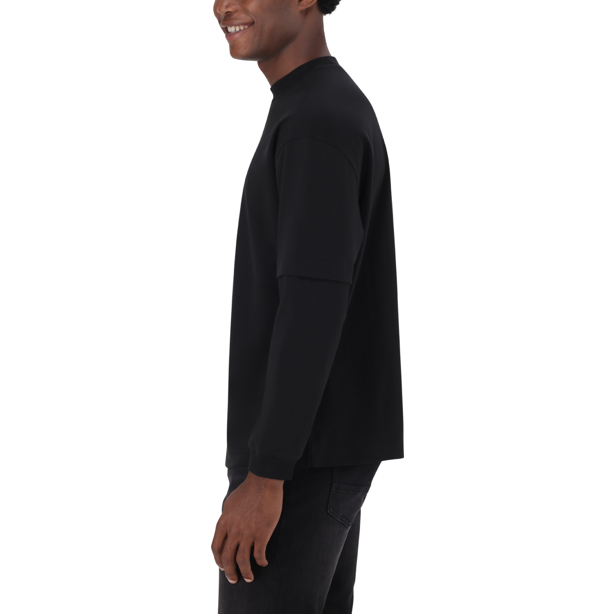 LOKI BLACK LONGSLEEVE T-SHIRT - view 5