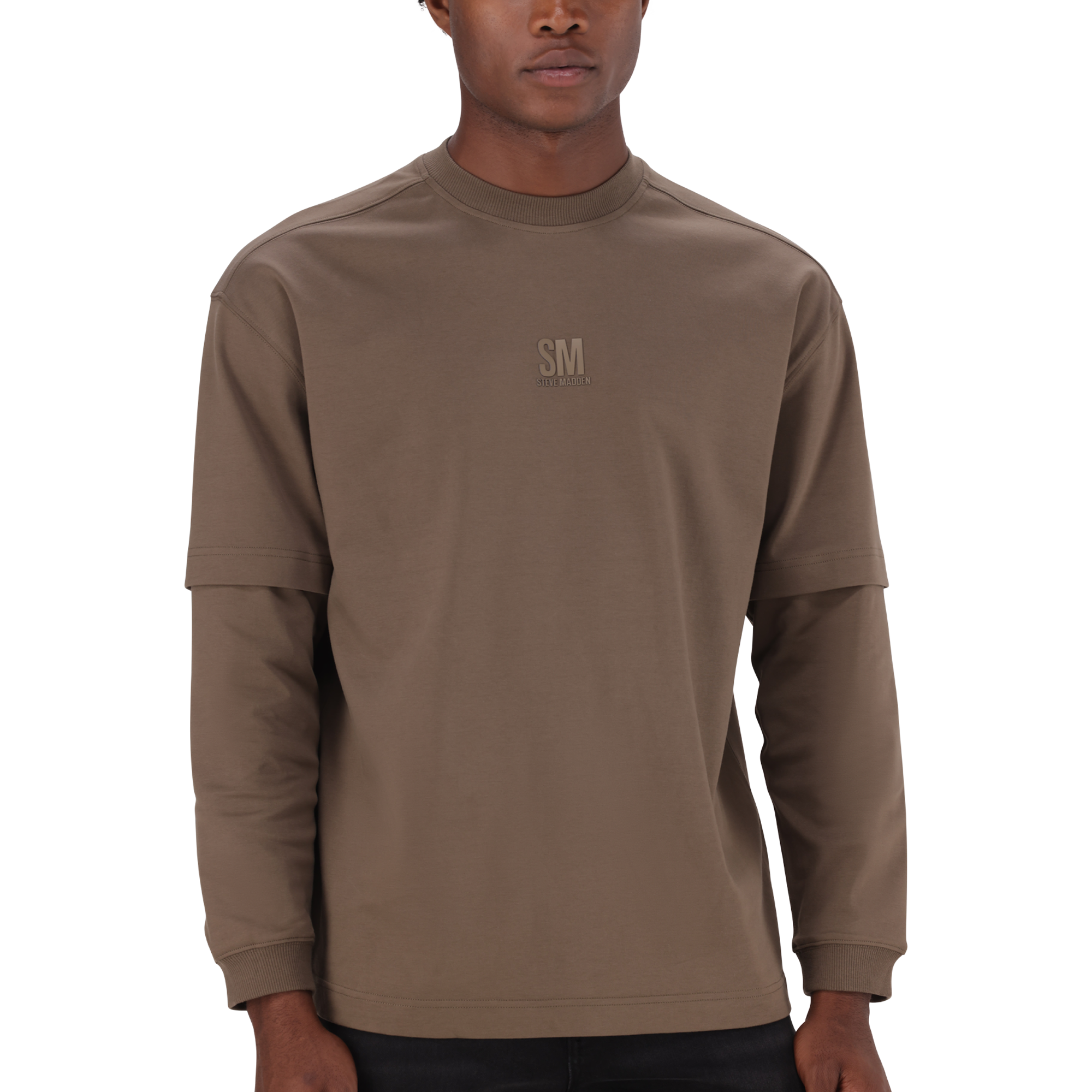 LOKI STONE GREY LONGSLEEVE T-SHIRT - view 6