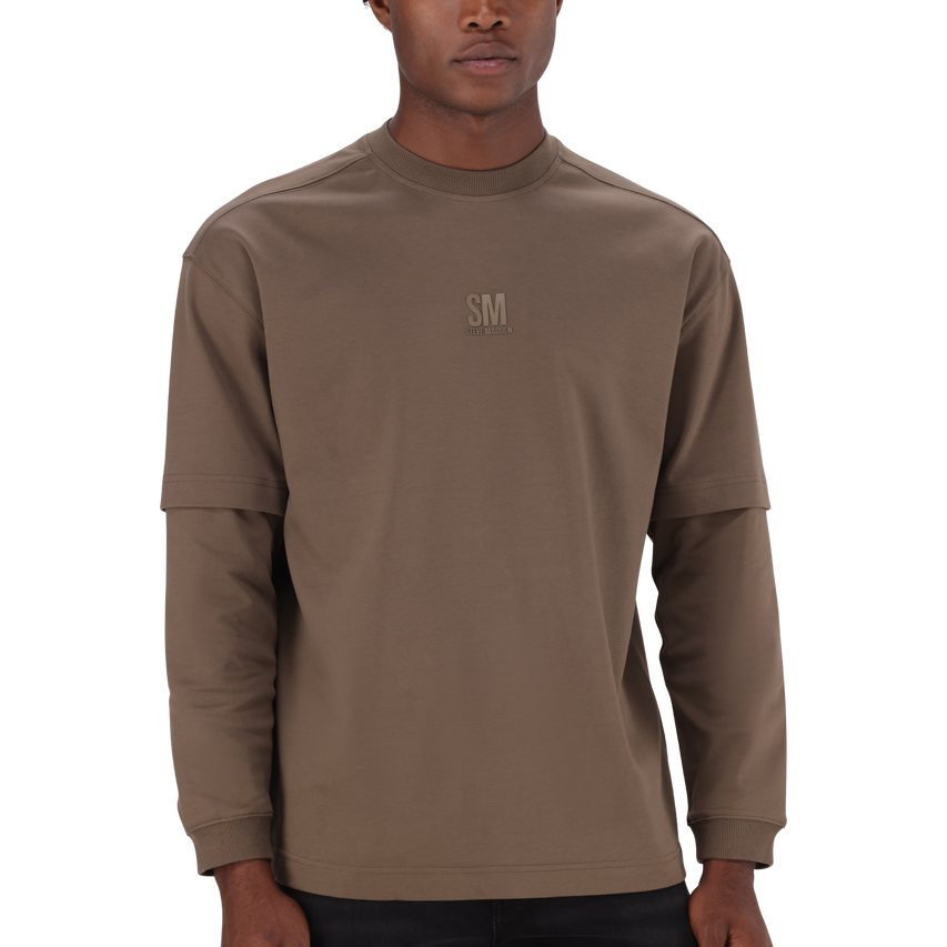 LOKI STONE GREY LONGSLEEVE T-SHIRT - view 6