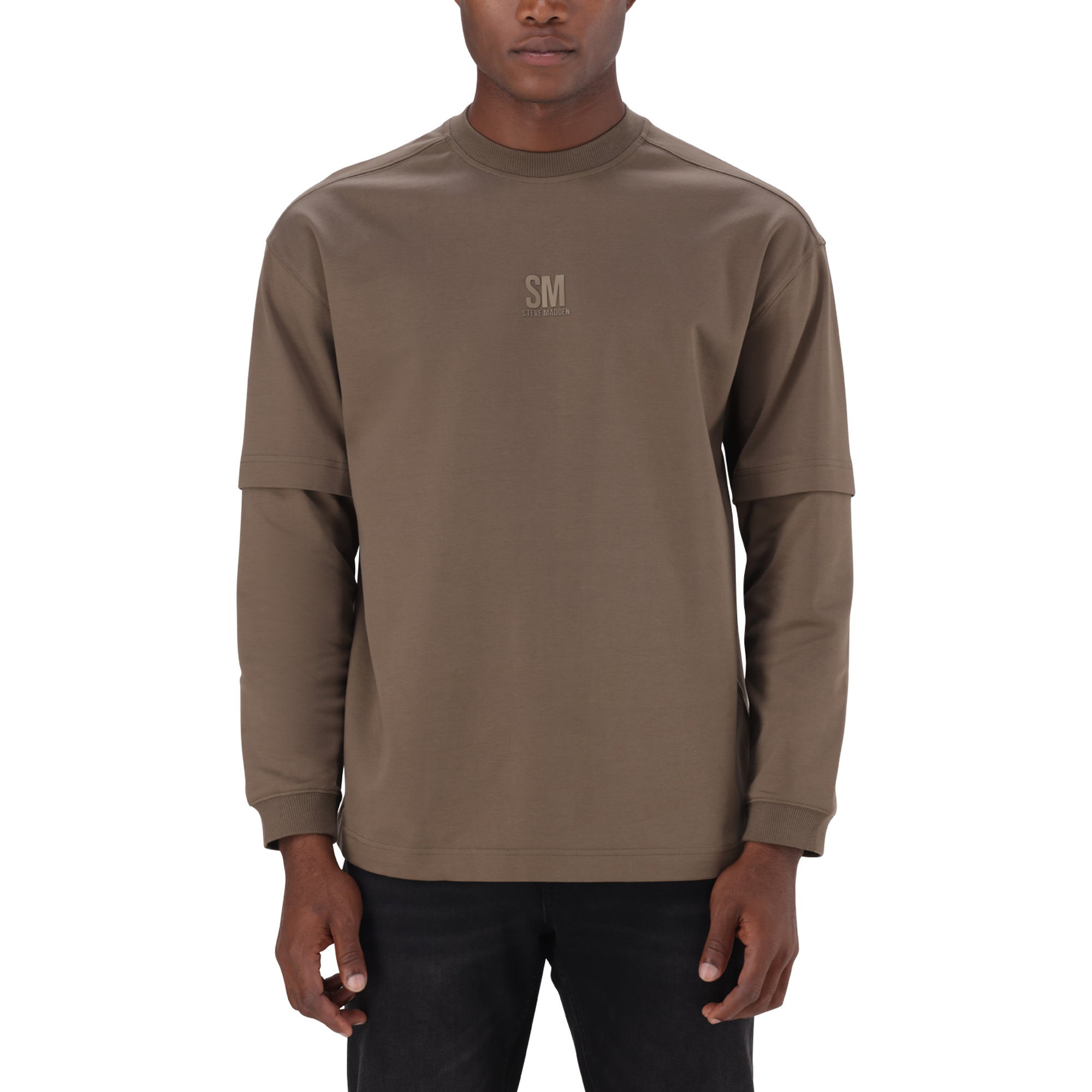 LOKI STONE GREY LONGSLEEVE T-SHIRT - view 3