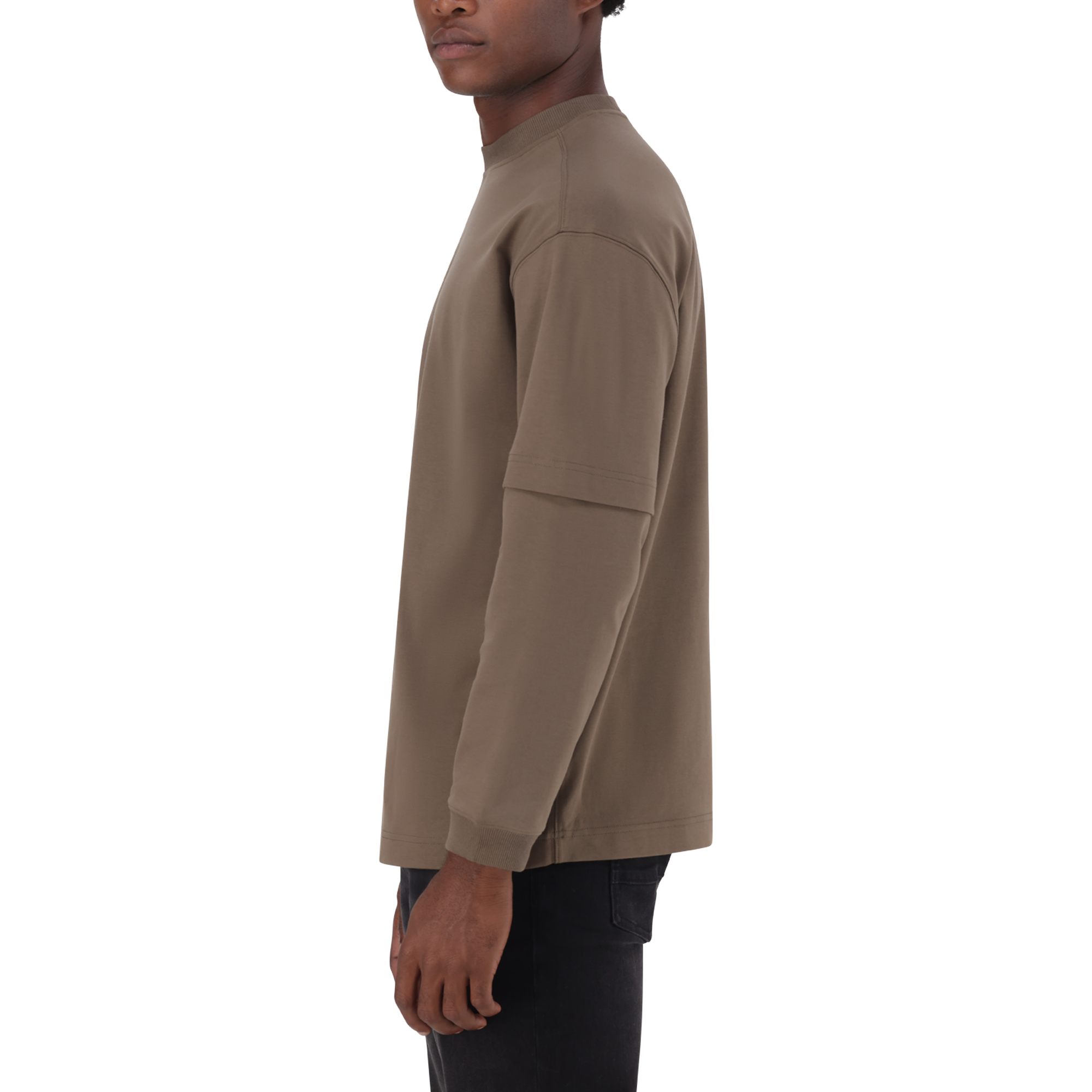 LOKI STONE GREY LONGSLEEVE T-SHIRT – Steve Madden South Africa