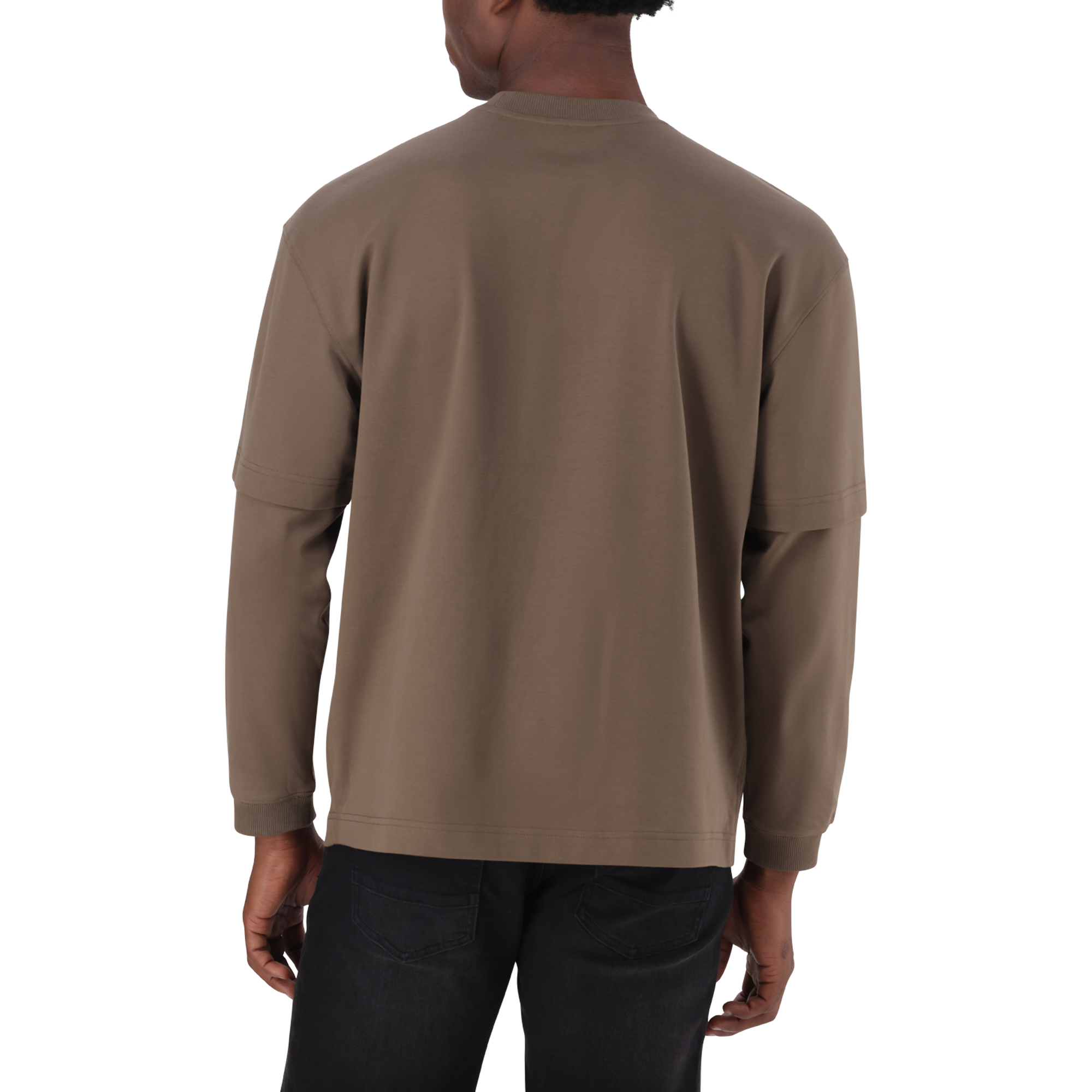 LOKI STONE GREY LONGSLEEVE T-SHIRT - view 5