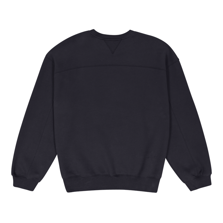 REIGN CHARCOAL RELAXED CREW NECK SWEAT - view 7