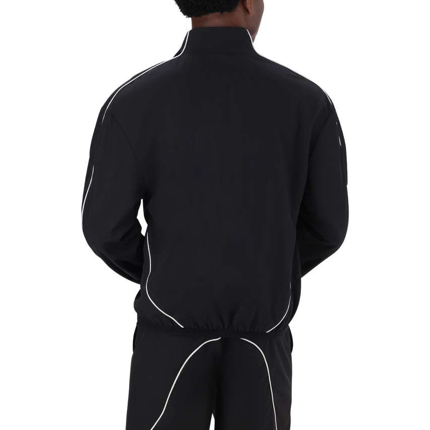 PLATO BLACK WHITE PIPING TRACK TOP - view 6