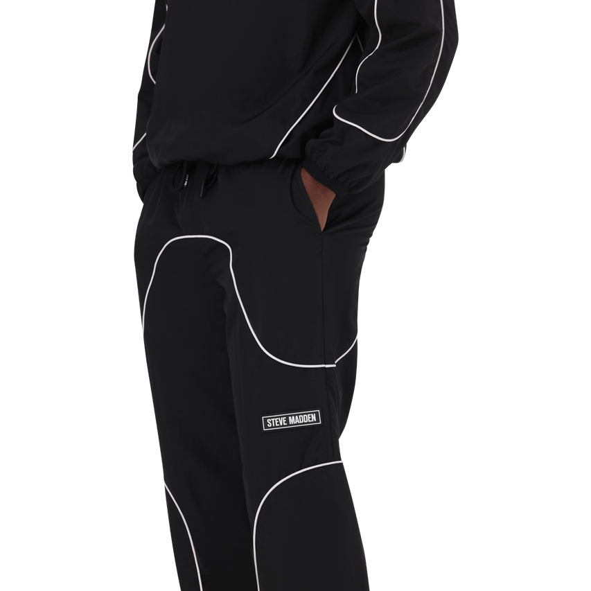 PEREZ BLACK PIPING TRACK BOTTOM - view 5