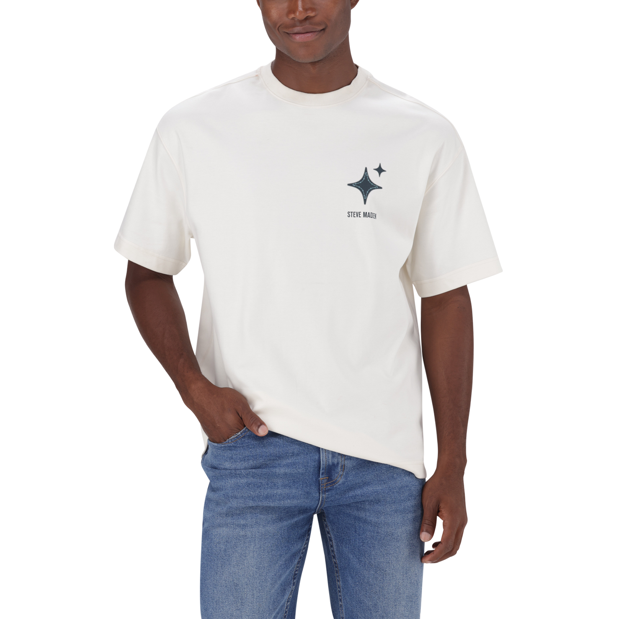 ORI CREAM OVERSIZED T-SHIRT - view 3